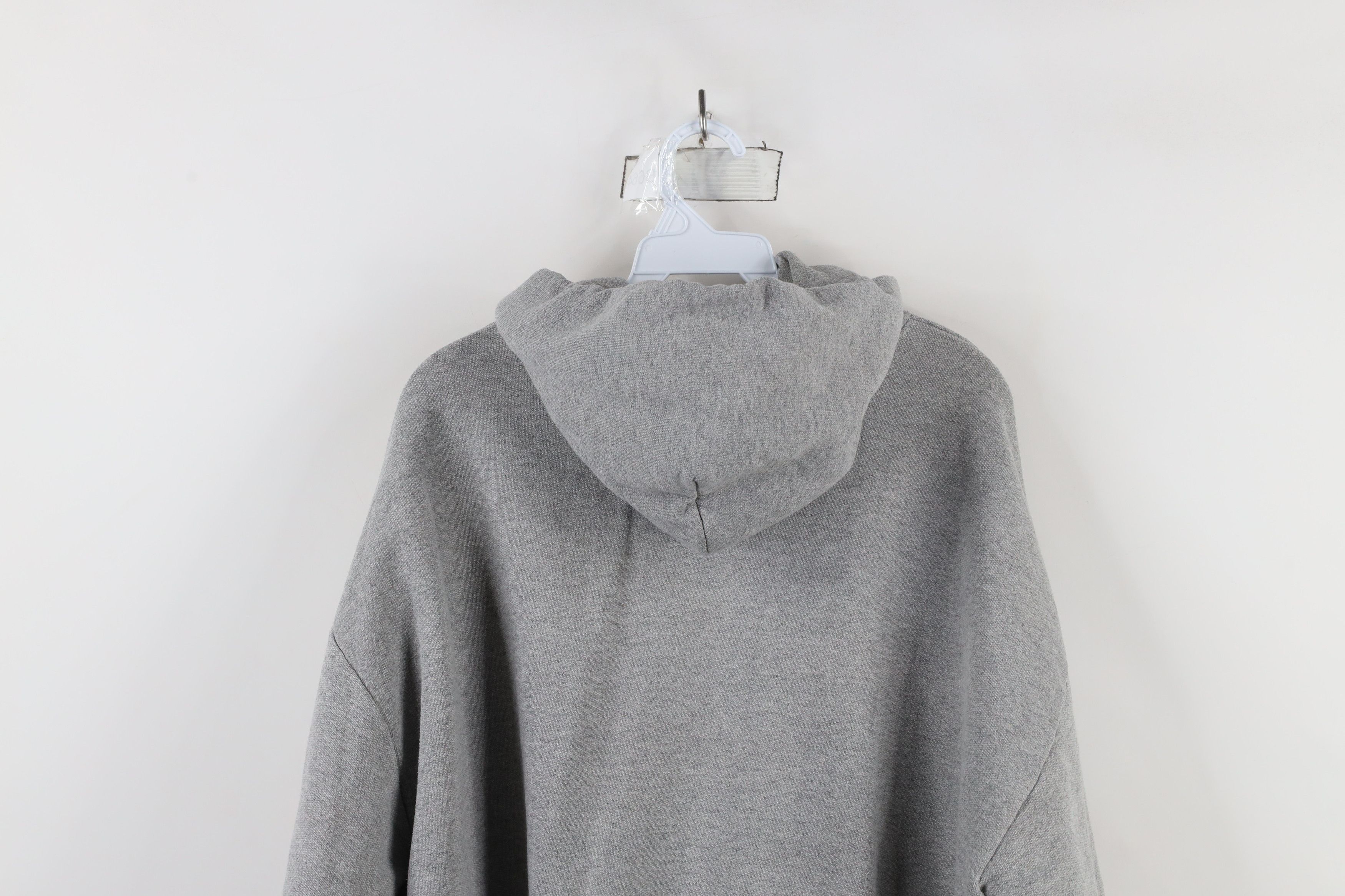 Vintage Vintage 90s Streetwear Heavyweight Hoodie Sweatshirt Gray Size US XXL / EU 58 / 5 - 10 Thumbnail