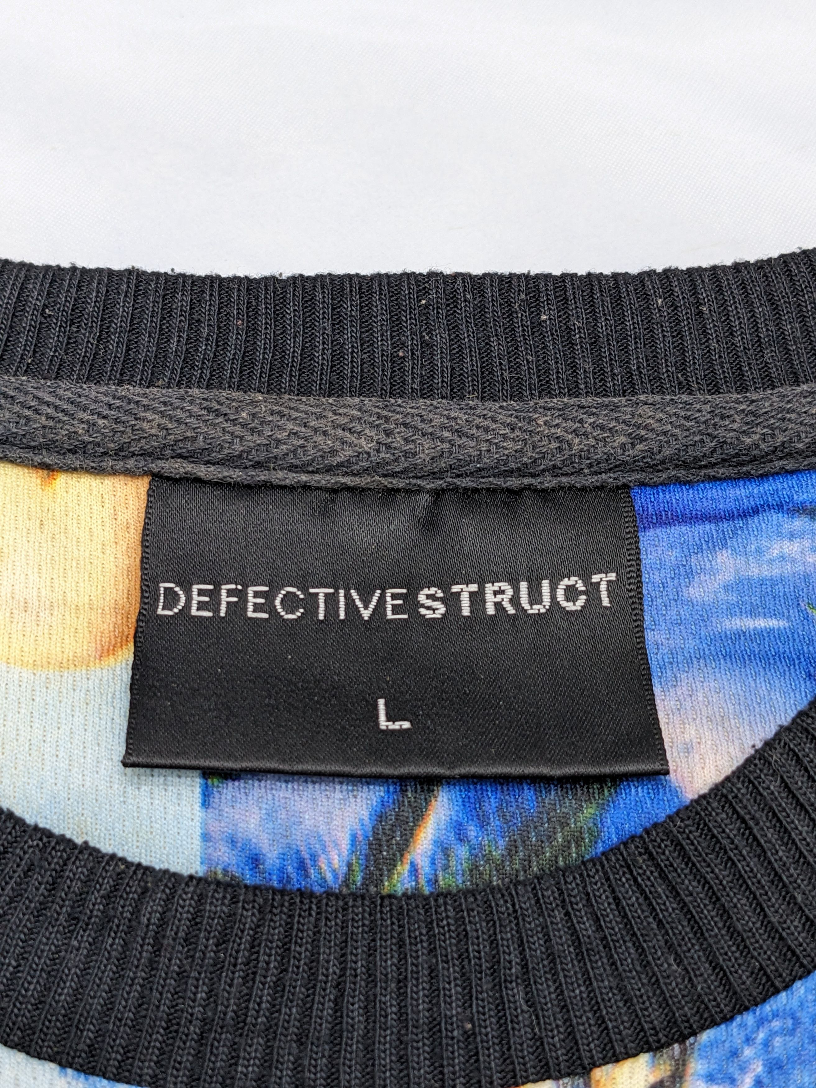 Japanese Brand JAPANESE BRAND DEFECTIVE STRUCT DESIGN TSHIRT Size US L / EU 52-54 / 3 - 10 Thumbnail