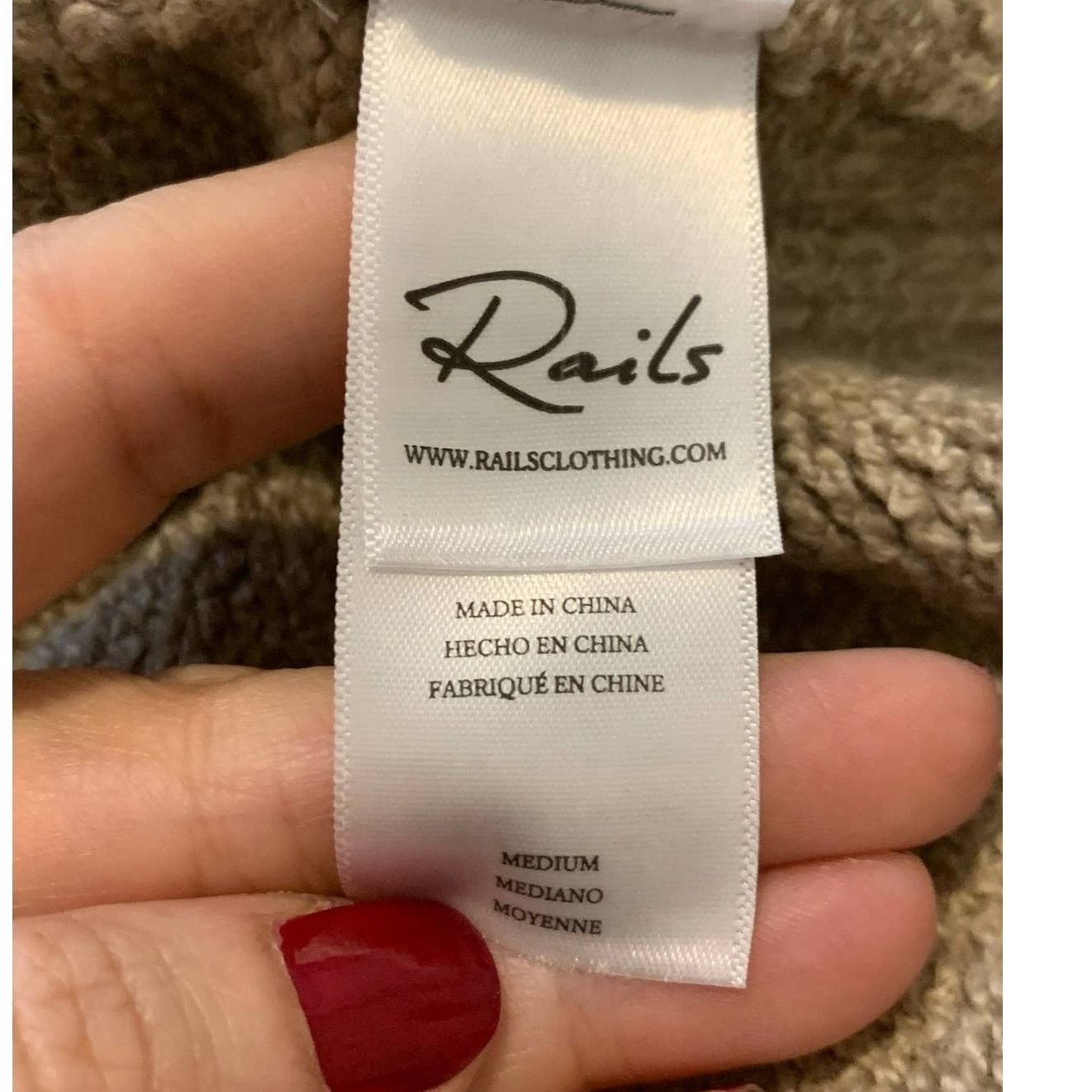 Rails Rails brown long sleeves crew neck sweater size Medium Size M / US 6-8 / IT 42-44 - 4 Thumbnail