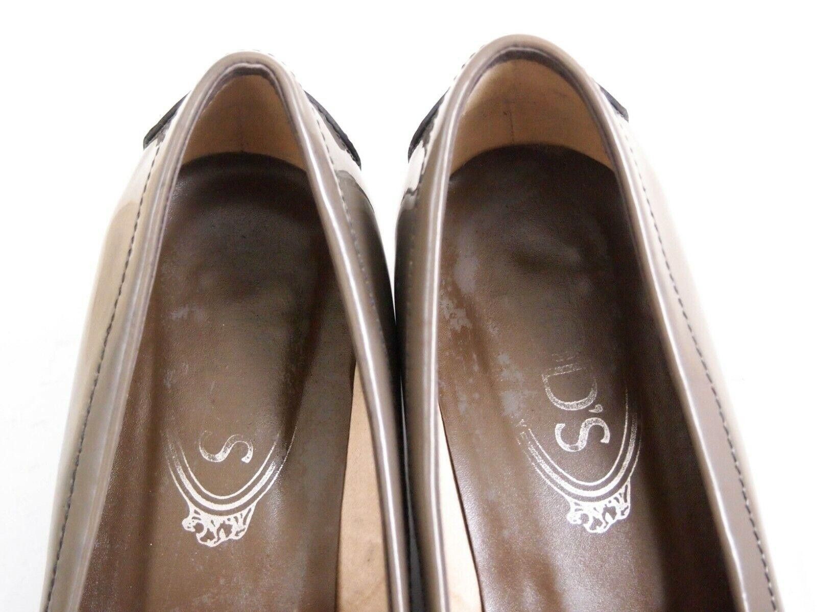 Tod's Tod's Low Heel Pumps Taupe Brown Patent Leather US 8 EU 38 Size US 8 / IT 38 - 5 Thumbnail