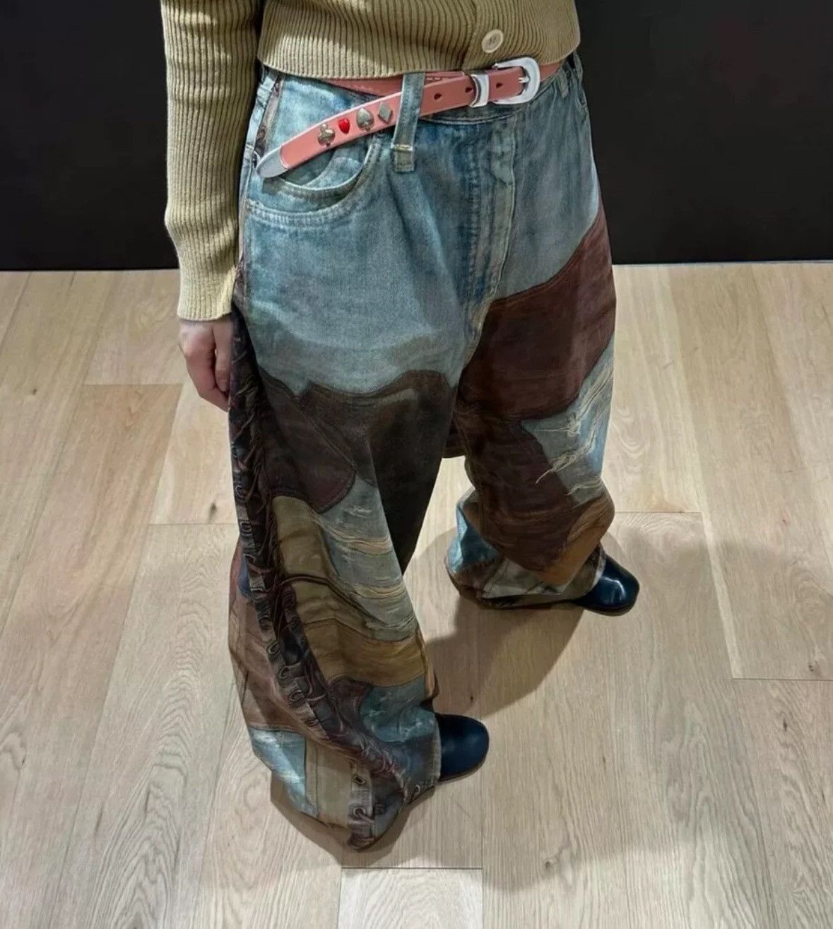 Acne Studios Acne Studios 3D Digital Printed Jeans Size US 44 / EU 60 - 8 Thumbnail