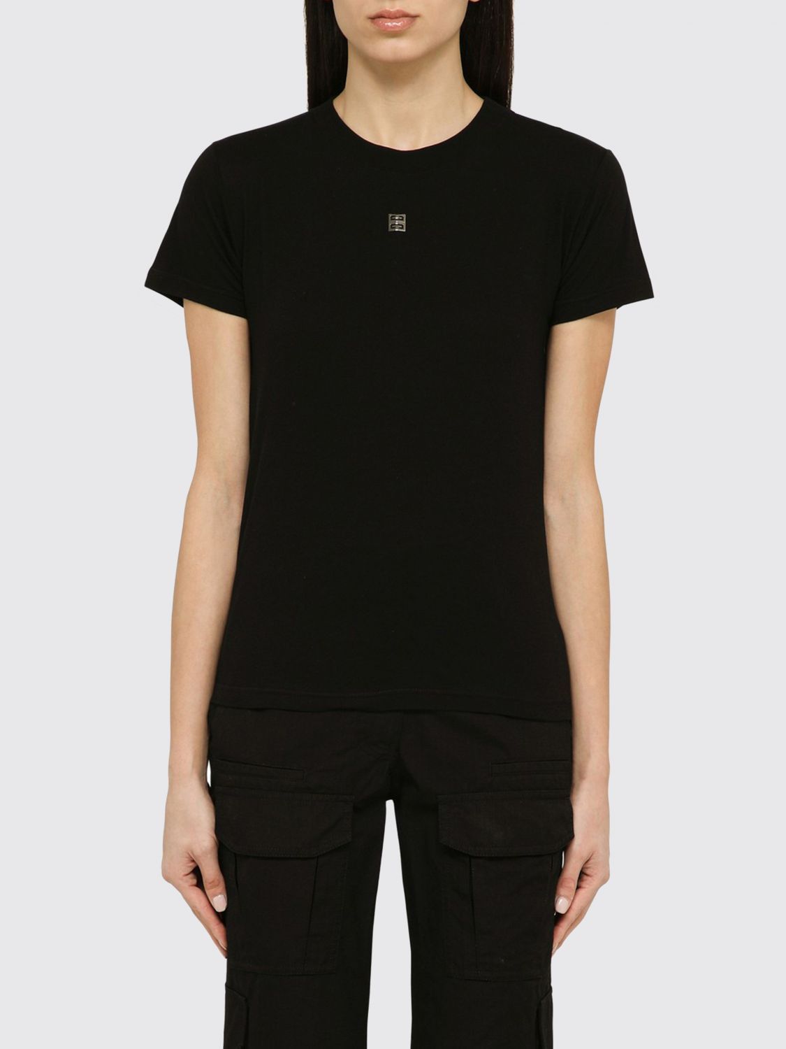 Image of Givenchy T-Shirt Woman Black, Women's (Size XS)