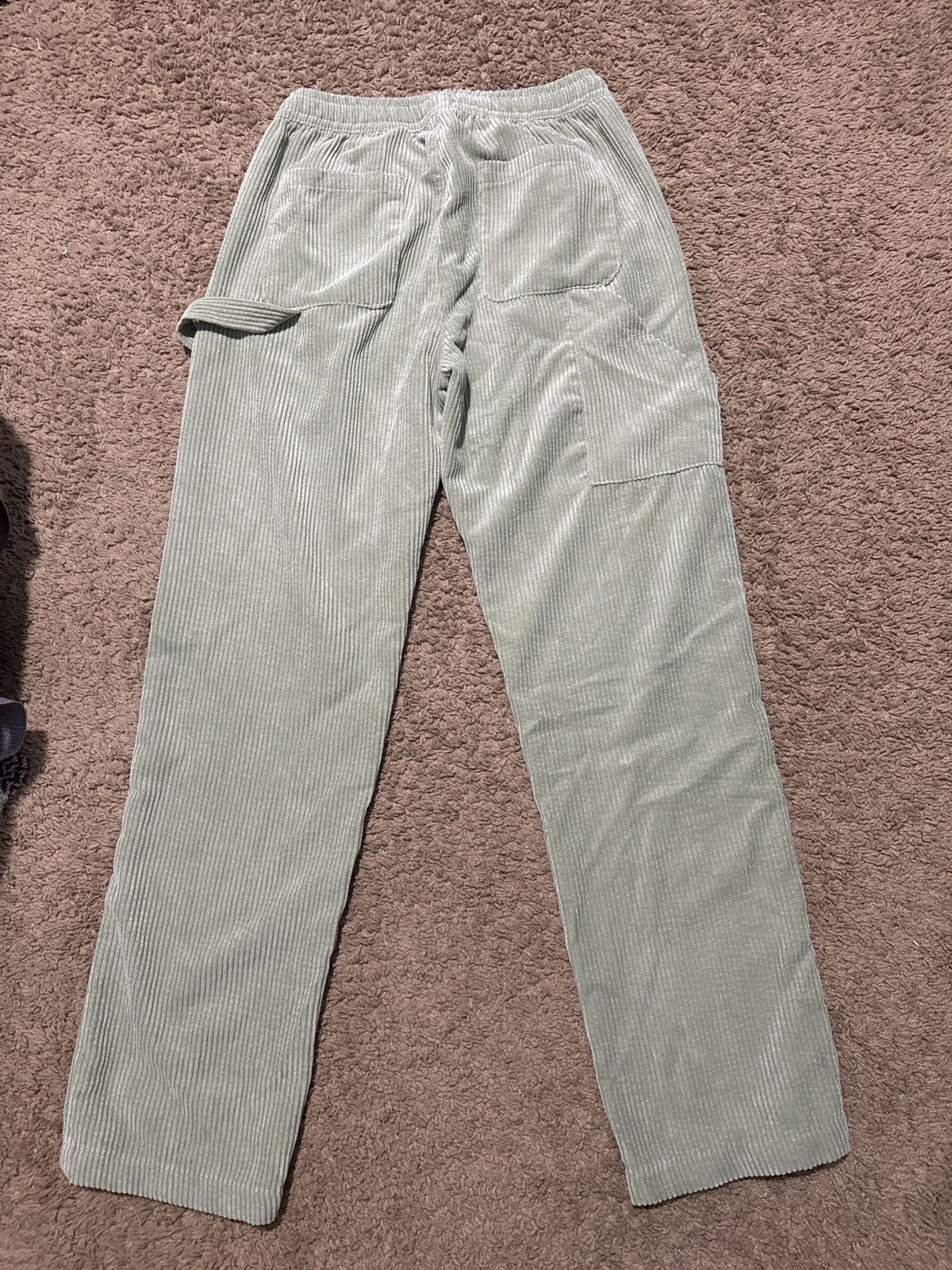 Forever 21 VINTAGE Suede Green Pants Size US 29 - 1 Thumbnail
