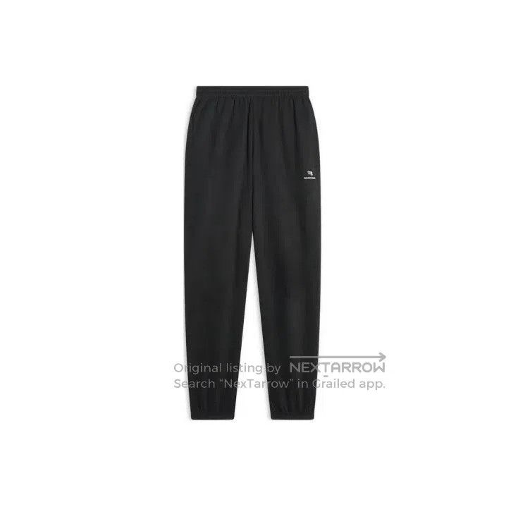 Balenciaga Balenciaga SS22 Black Logo Detail Knit Sweatpants. Size US 26 / EU 42 - 1 Thumbnail
