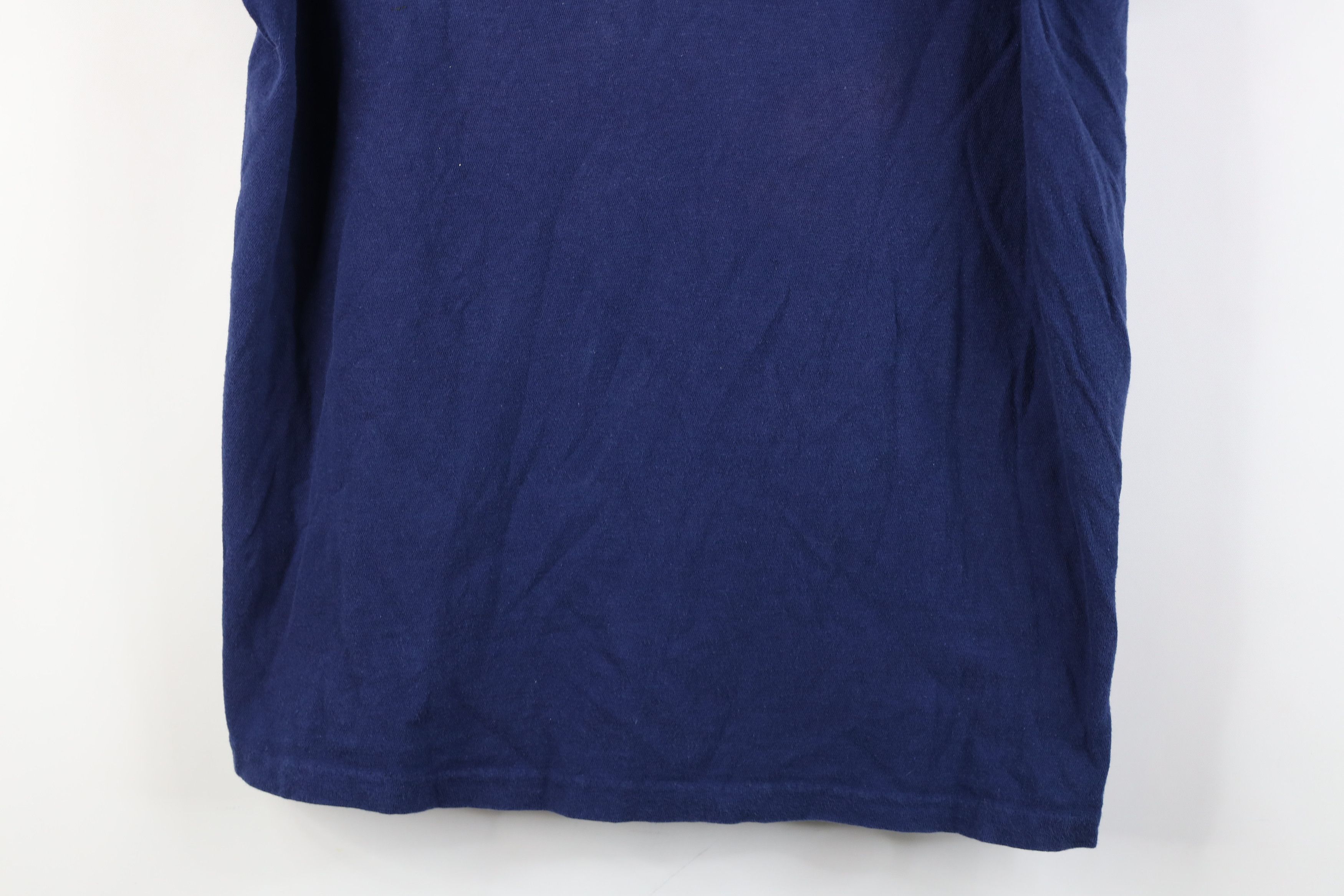 Vintage Vintage 80s Walter Raleigh Aromatic Tobacco T-Shirt Blue USA Size US XL / EU 56 / 4 - 3 Thumbnail