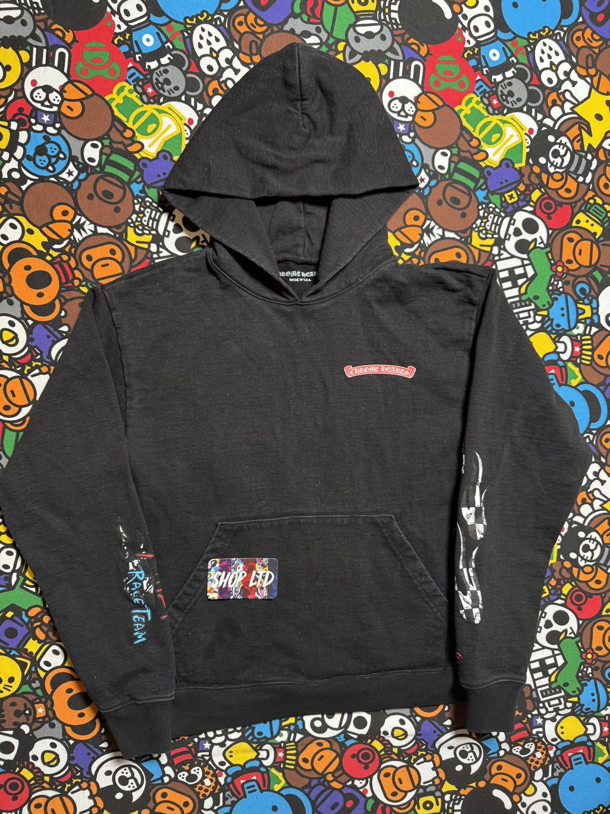 Chrome Hearts Chrome Hearts Black Matty Boy Stay Fast Logo Pullover Hoodie Size US S / EU 44-46 / 1 - 3 Thumbnail