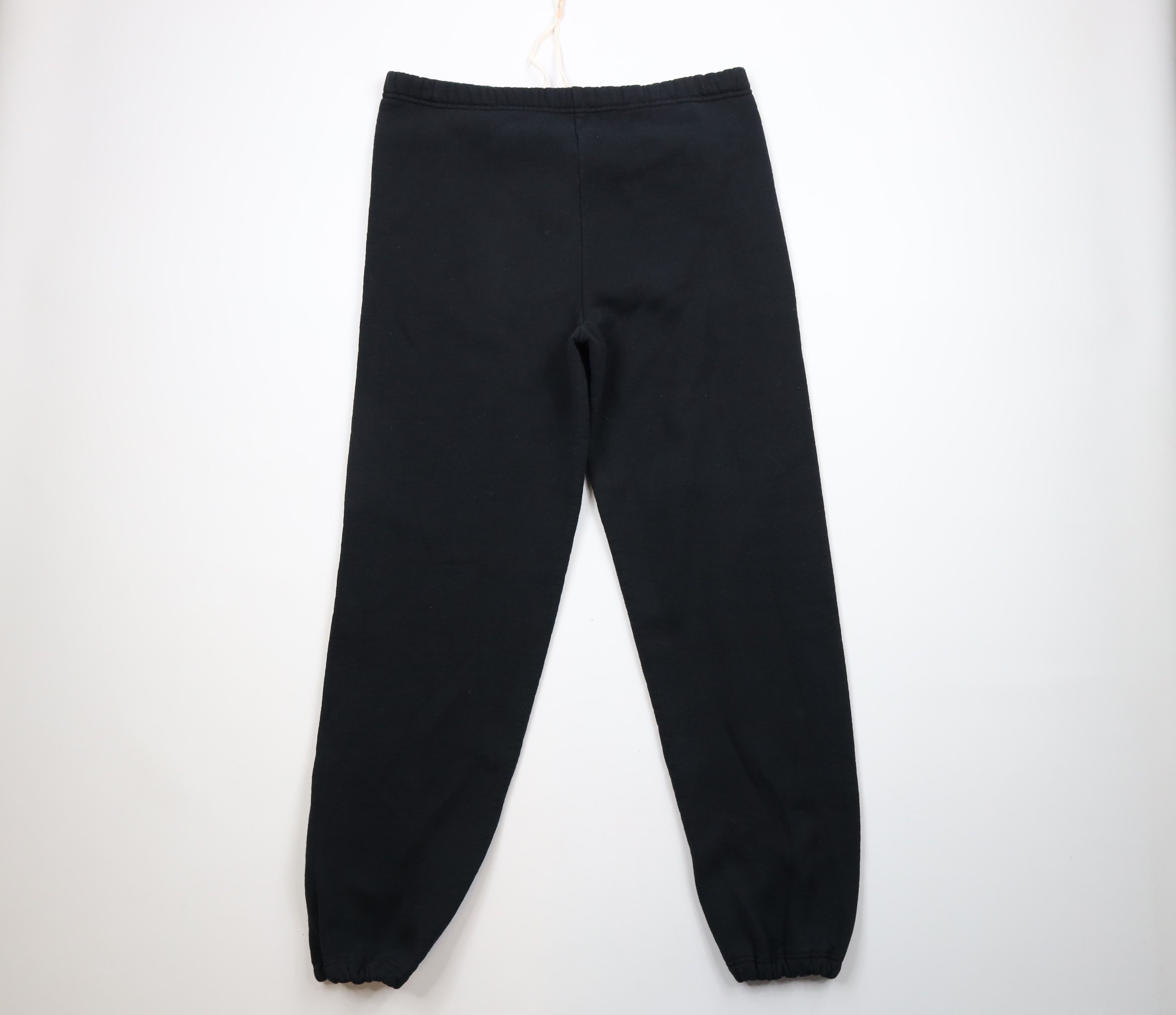 Russell Athletic × Vintage Vintage 90s Russell Athletic Sweatpants Joggers Black USA Size US 38 / EU 54 - 9 Thumbnail
