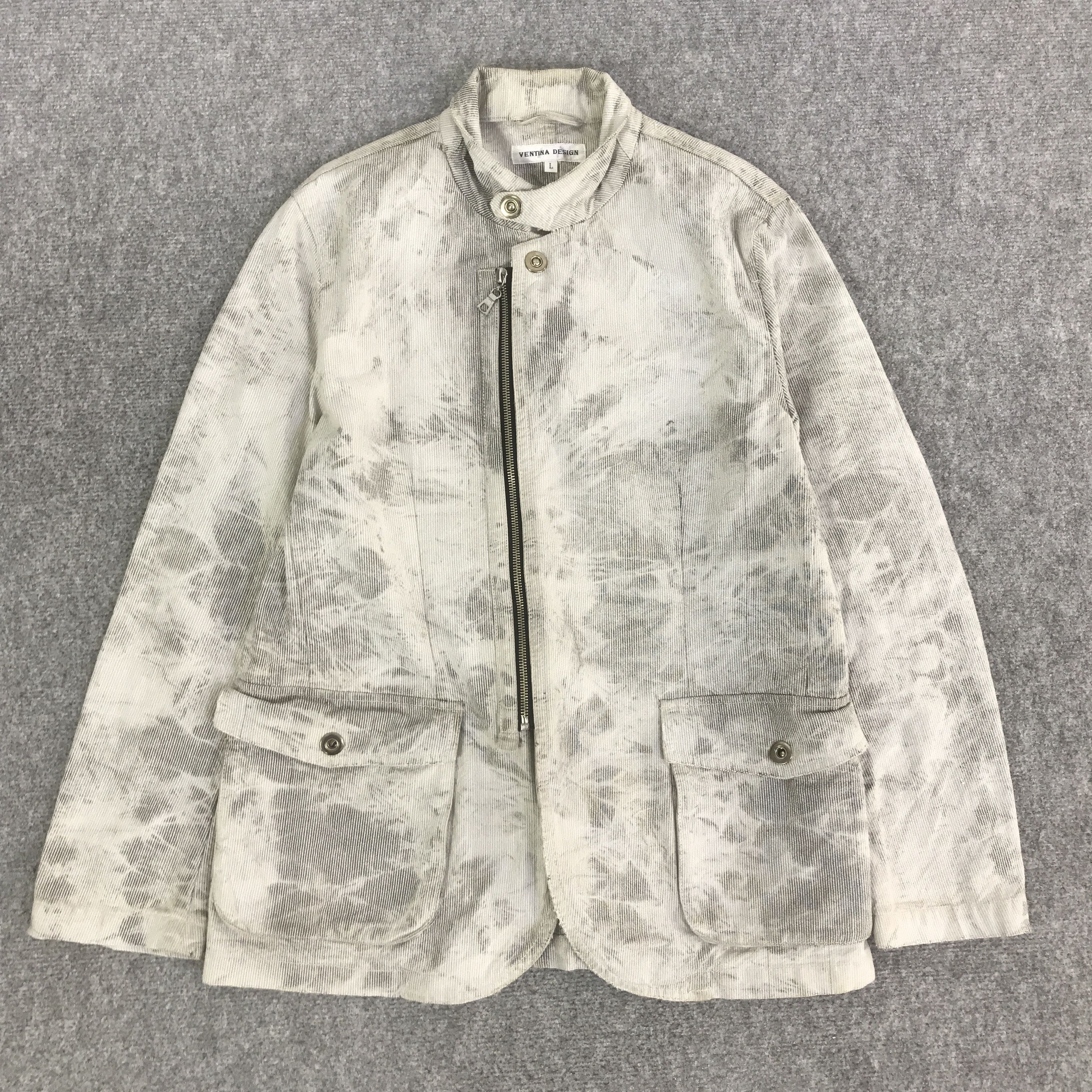 Japanese Brand VENTINA DESIGN PUNK ZIPPER JACKET K127B3 Size US L / EU 52-54 / 3 - 1 Thumbnail