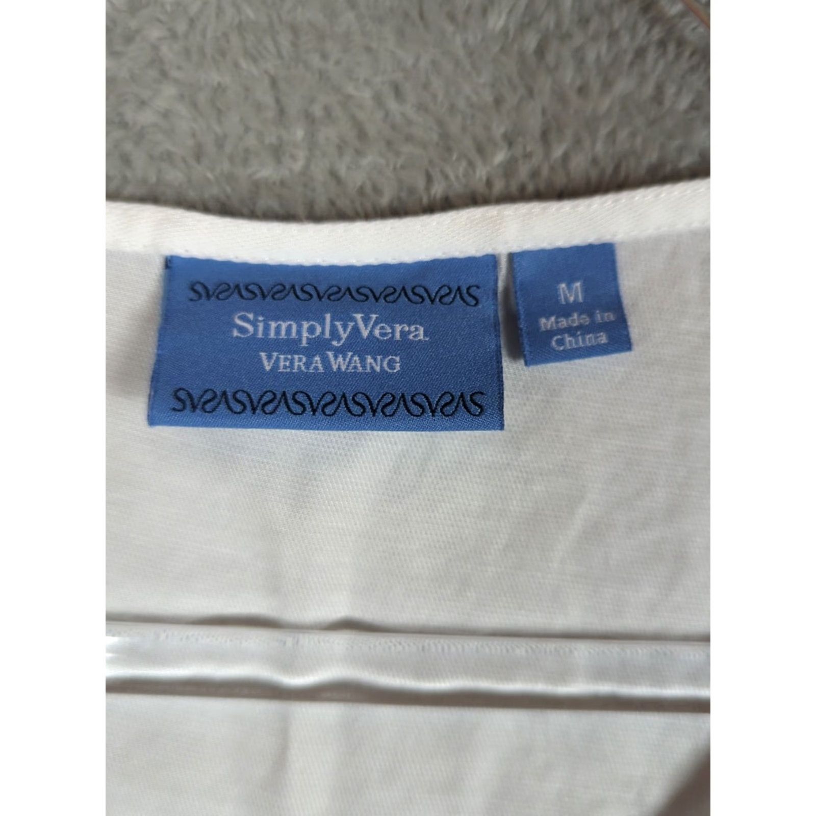 Vintage Simply Vera Wang Tank Top Shirt M Womens White Pintuck Cottagecore Prairie Size M / US 6-8 / IT 42-44 - 3 Thumbnail
