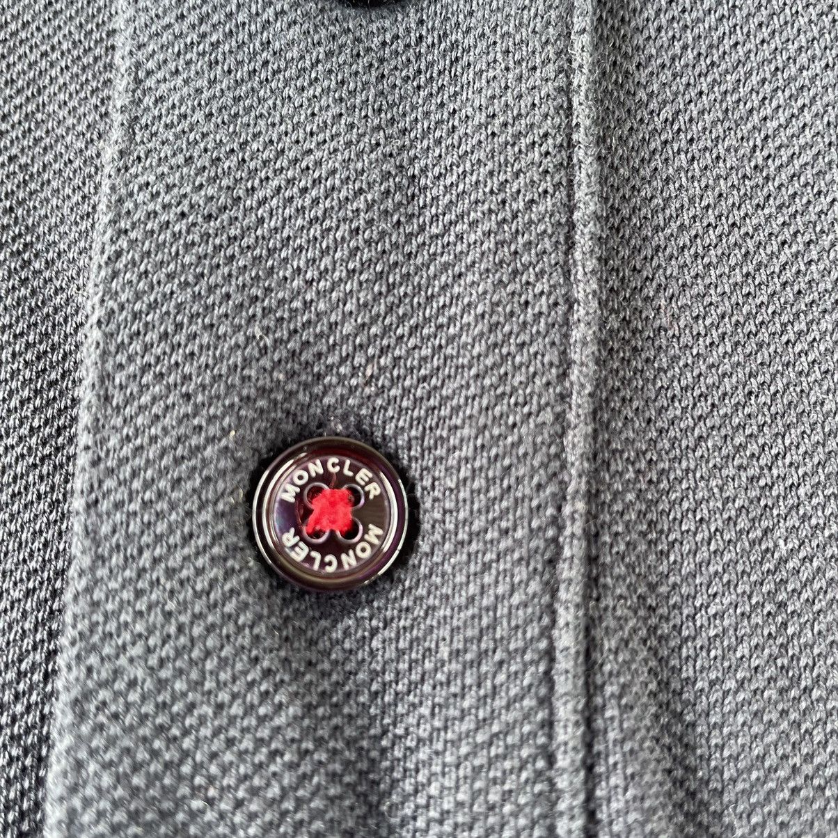 Moncler ❤️Authentic❤️Moncler Embroidered Small Mini Logo Polos Shirts Size US M / EU 48-50 / 2 - 8 Thumbnail