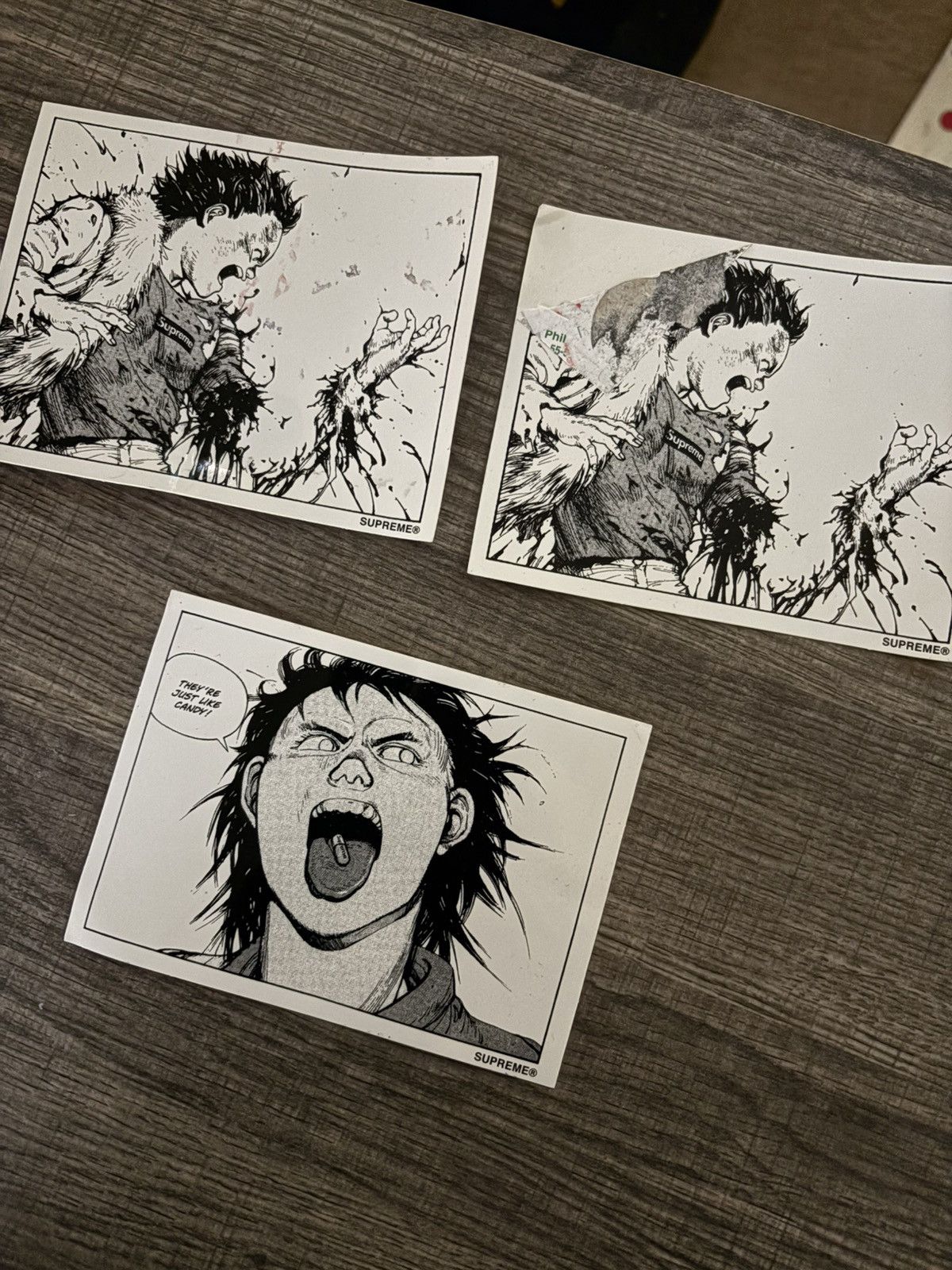 Supreme Supreme AKIRA pills arms Sticker Set Fashion Accessories Size ONE SIZE - 5 Thumbnail