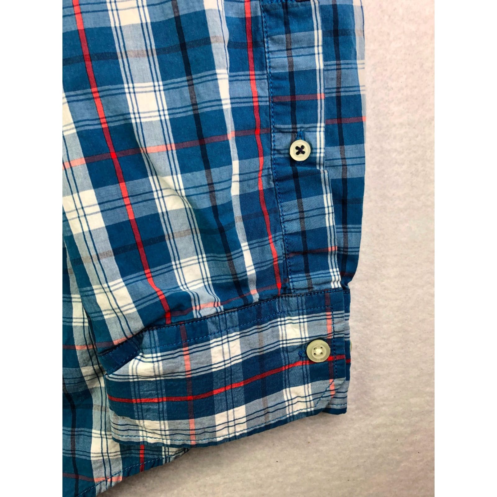 Banana Republic Banana Republic Tailor Slim Fit Striped Collared Long Sleeve Shirt Mens XL Size US XL / EU 56 / 4 - 3 Thumbnail