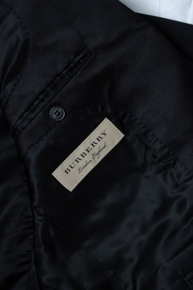 Burberry Burberry, Single breasted silk and wool blazer Size 52R - 6 Thumbnail