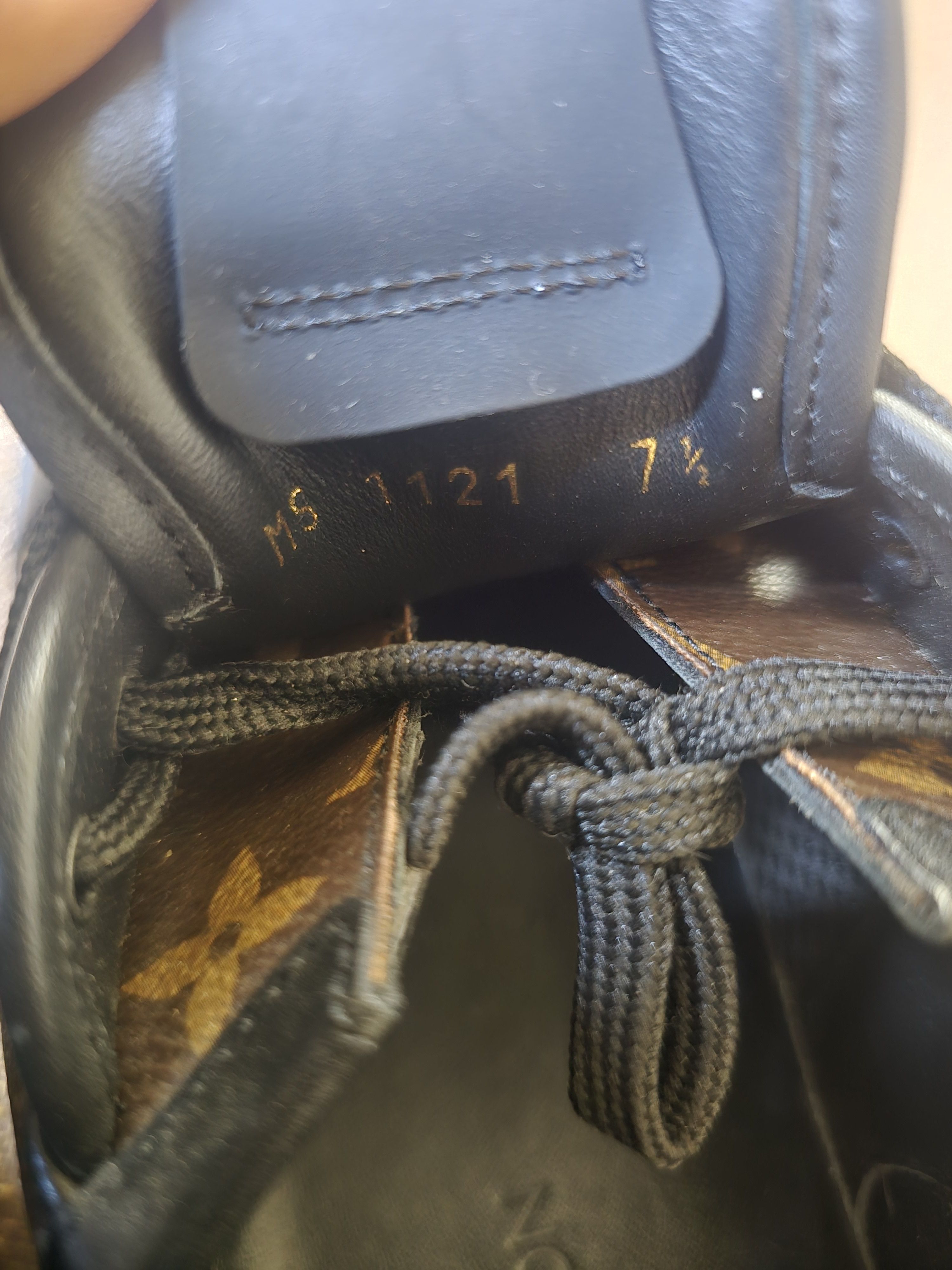 Louis Vuitton Louis Vuitton Brown/Black Monogram Sneakers Size 7.5/US 8.5 Size US 8.5 / EU 41-42 - 14 Thumbnail