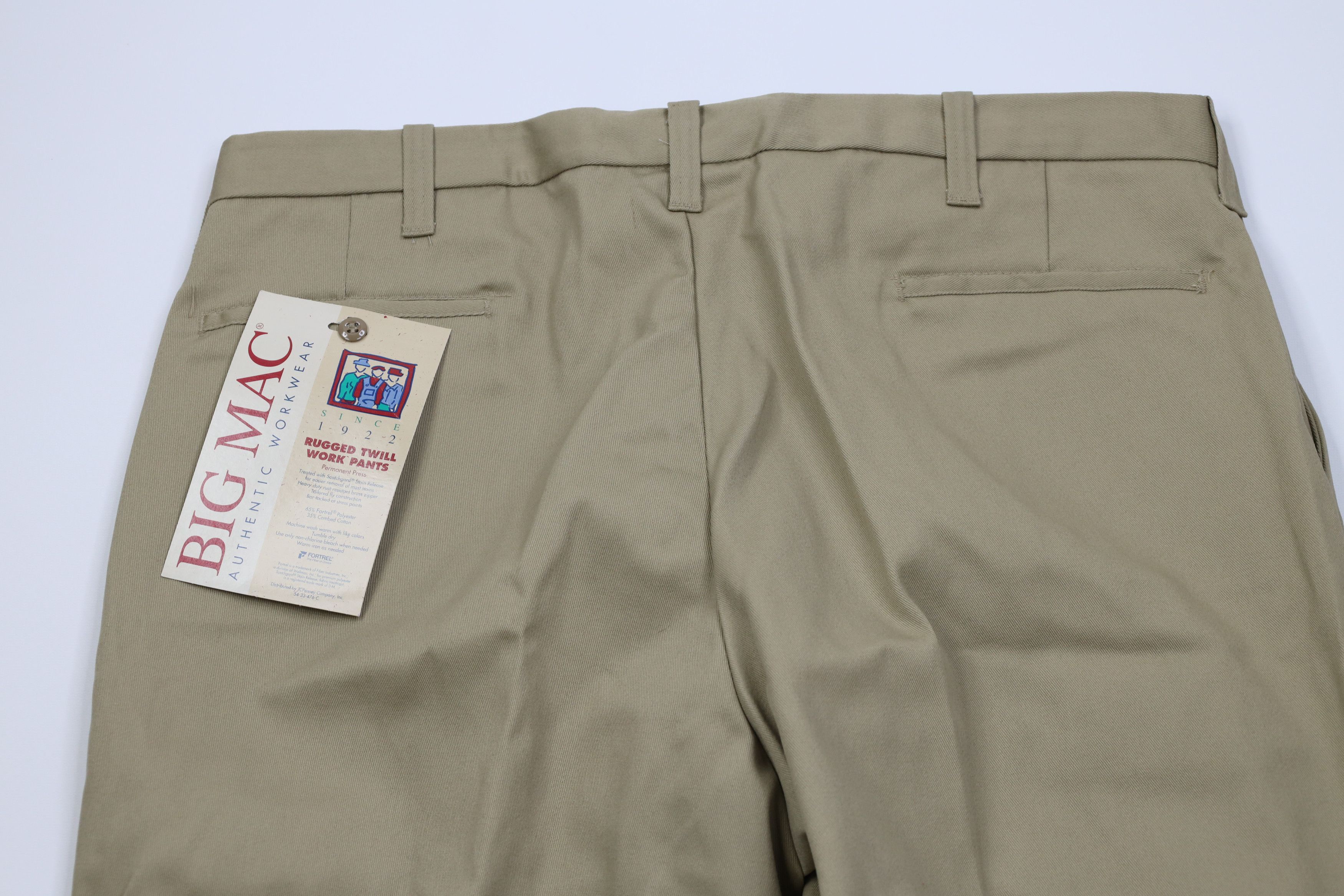 Vintage Deadstock Vintage 80s 90s Big Mac Rugged Twill Work Pants Size US 40 / EU 56 - 9 Thumbnail