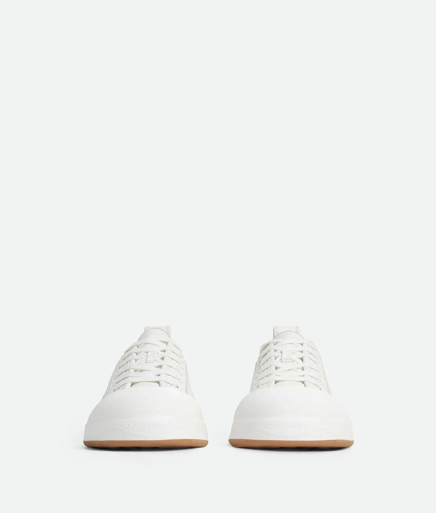 Bottega Veneta o1lf3ng10525 Vulcan Low-Top Sneakers in White Size US 5.5 / EU 38 - 2 Thumbnail