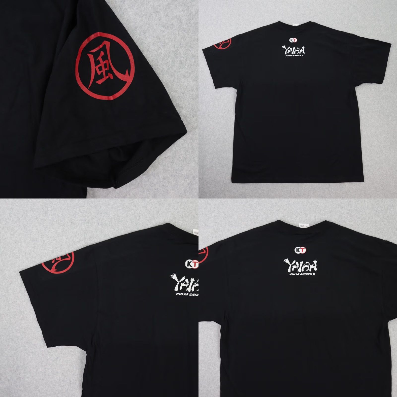 Fruit Of The Loom VINTAGE Mens XL Yaiba Ninja Gaiden Z Short Sleeve TShirt Black Fruit of a Loom Size US XL / EU 56 / 4 - 8 Thumbnail