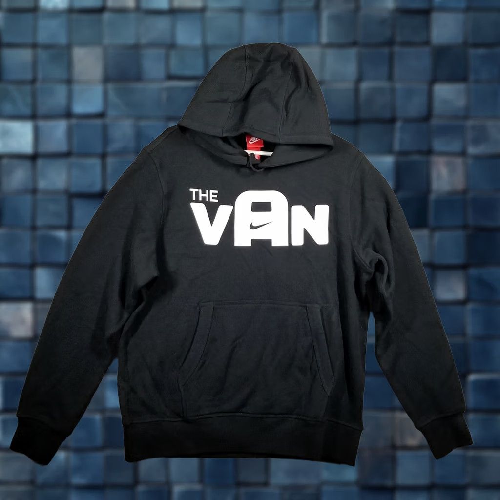 Nike Nike Hoodie Mens 2XL Black Club Fleece Swoosh THE VAN Graphic AJ8321-010 Size US XXL / EU 58 / 5 - 1 Thumbnail