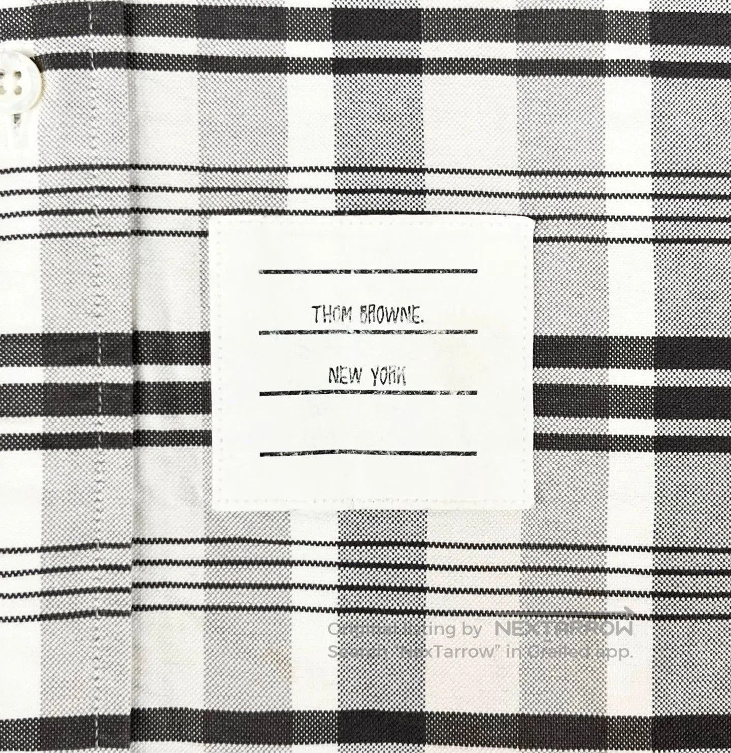 Thom Browne Thom Browne Gray Plaid Shirt Jacket. Size US S / EU 44-46 / 1 - 5 Thumbnail