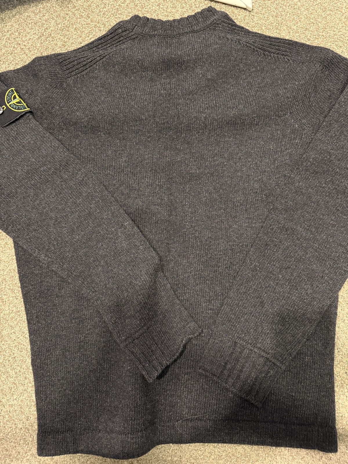 Stone Island STONE ISLAND Logo-Appliquéd Wool-Blend Sweater M Size US M / EU 48-50 / 2 - 4 Thumbnail
