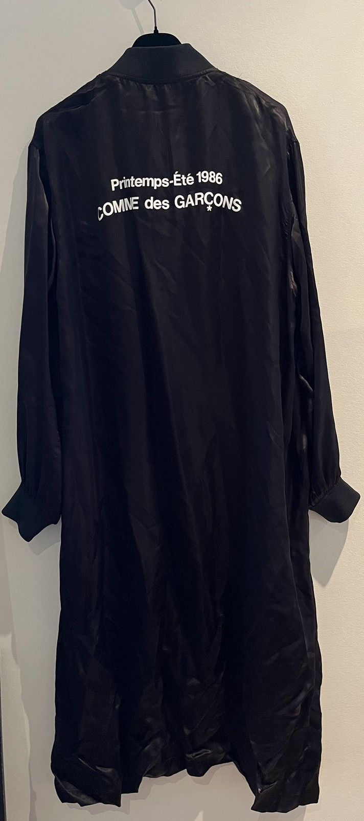 image of Comme Des Garcons Staff Coat in Black, Men's (Size XL)