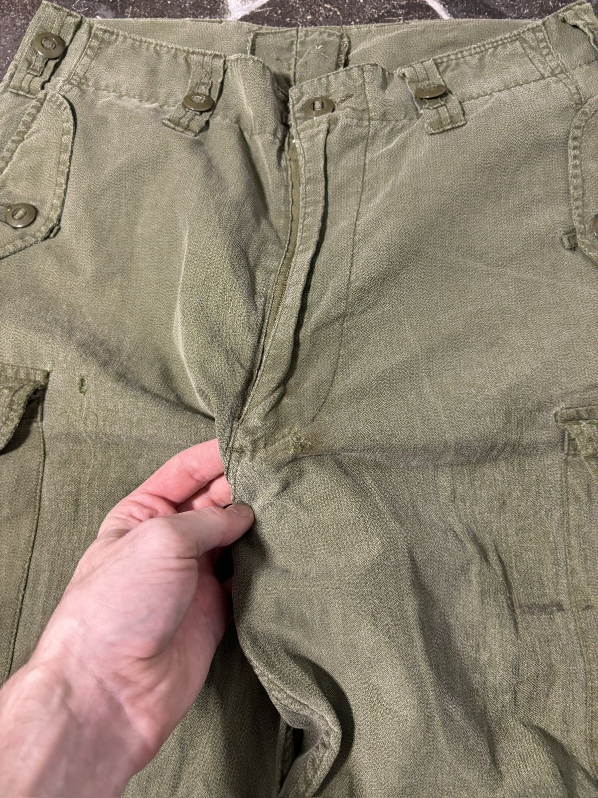 Vintage 1980s Canadian Armed Forces MK III Cargo Pants Vintage Liner Size US 30 / EU 46 - 6 Thumbnail