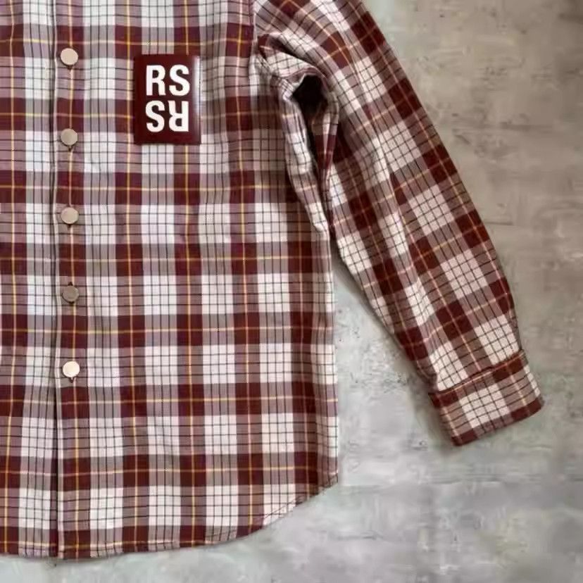 Raf Simons Raf Simons Plaid Leather Shirt Jacket-2505 Size US L / EU 52-54 / 3 - 5 Thumbnail