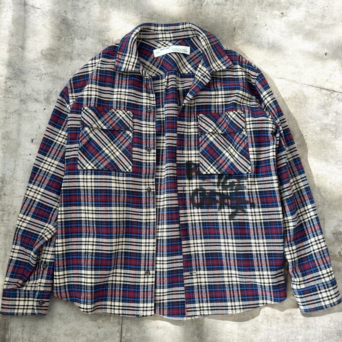 Off-White Off-White Heavy Flannel Size US M / EU 48-50 / 2 - 1 Thumbnail