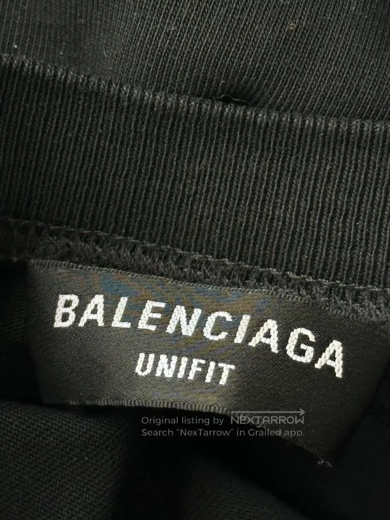 Balenciaga Balenciaga Distressed Flame Short Sleeve Size US XXS / EU 40 - 3 Thumbnail