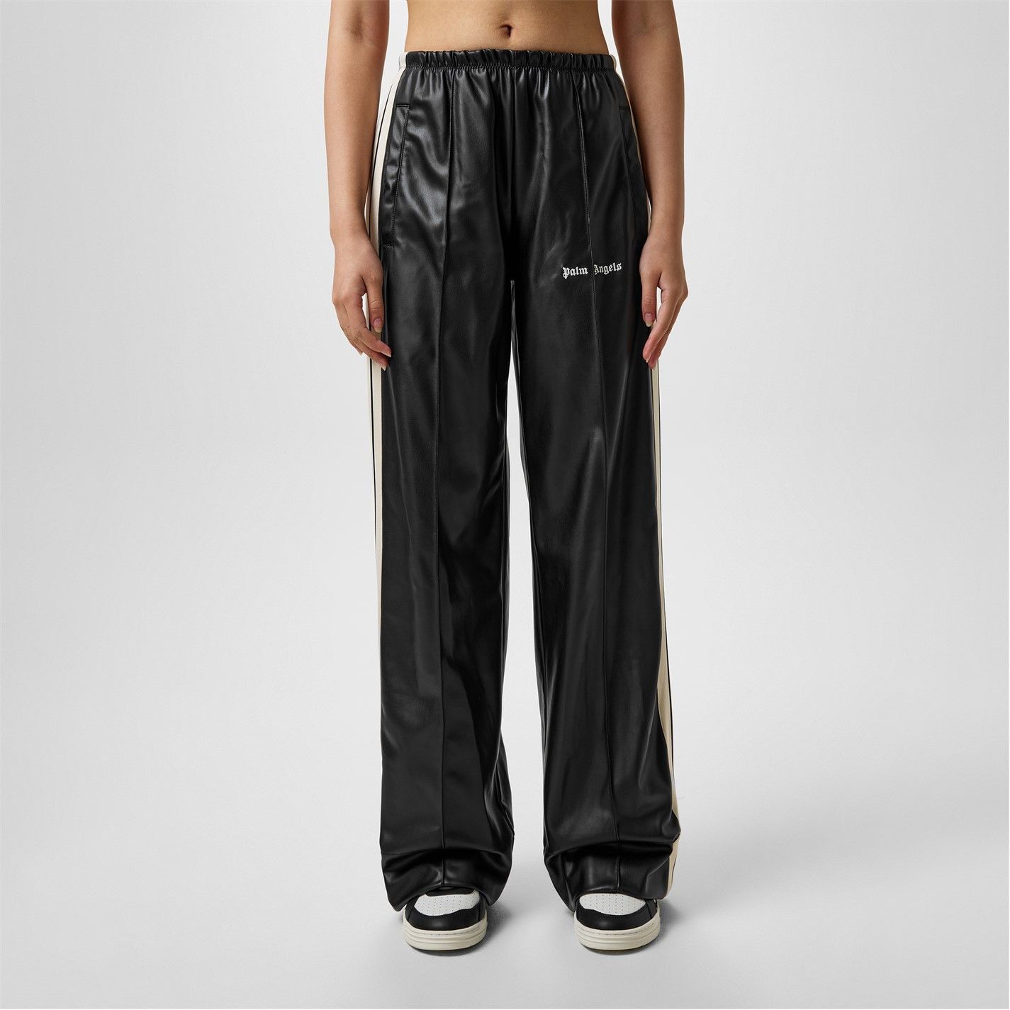 Palm Angels o1g2r1mq0325 Track Pant in Black Size 29" - 4 Thumbnail
