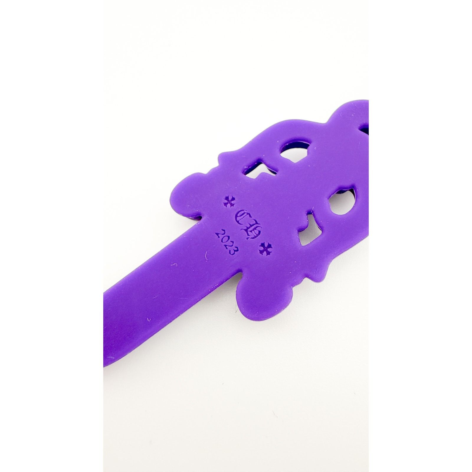 Chrome Hearts Chrome Hearts silicone purple dagger necklace. Size ONE SIZE - 5 Thumbnail