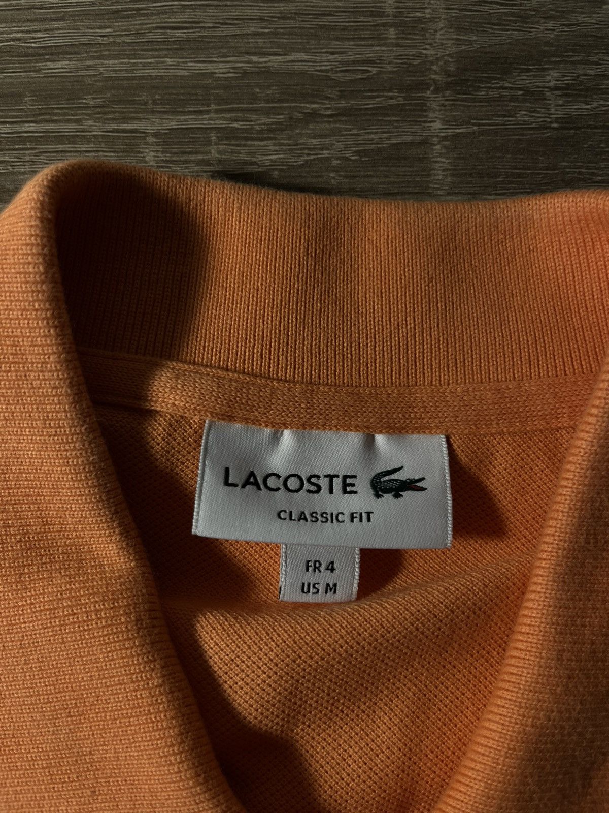 Lacoste Orange lacoste polo shirt Size US L / EU 52-54 / 3 - 4 Thumbnail