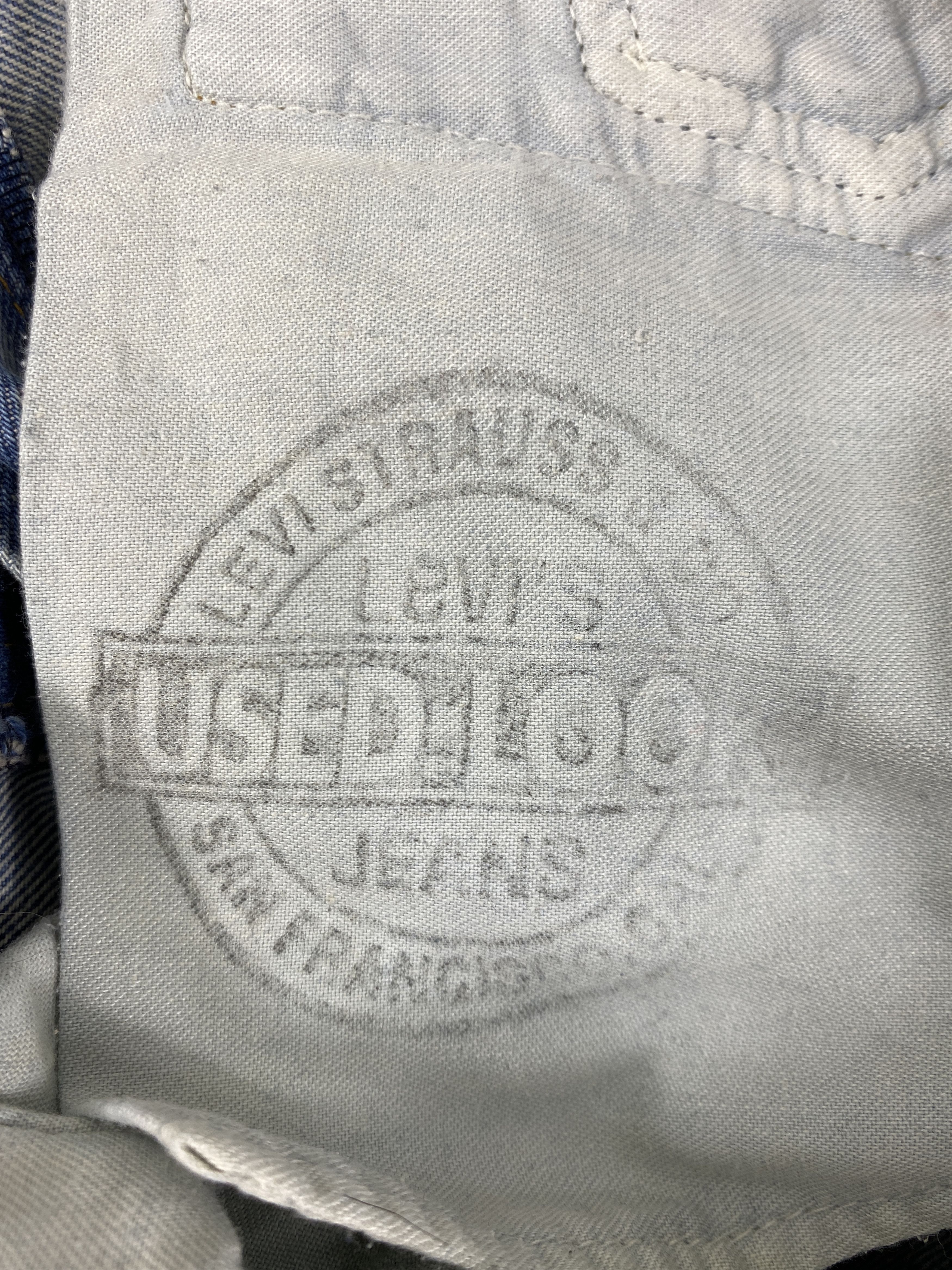 Levi's Blue Vintage Levi's 519 Jeans 27x31 Denim -JN1055 Size US 27 - 10 Thumbnail
