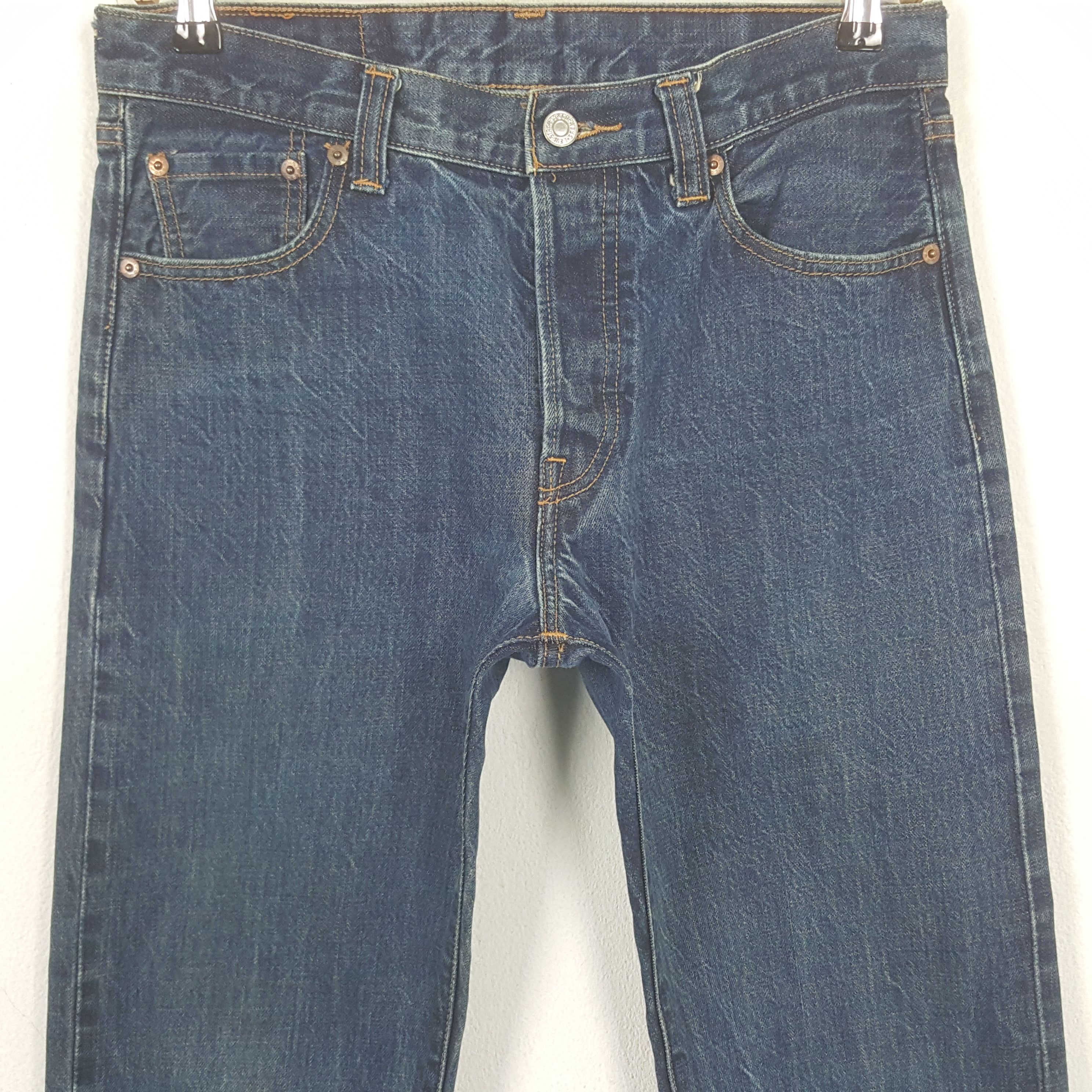 Levi's Vintage Levi's 501 Selvedge American Denim Jeans RR8 Size US 32 / EU 48 - 2 Thumbnail