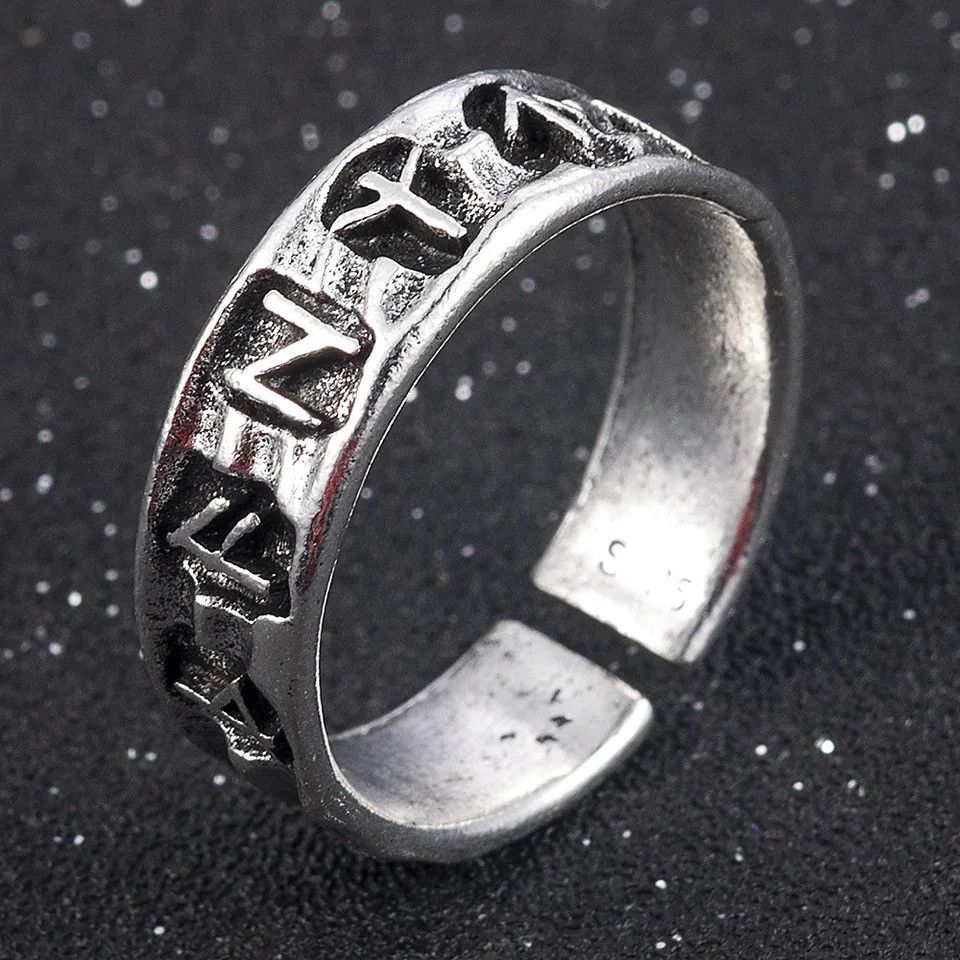 Other Odin Norse Viking Amulet Adjustable Ring Size ONE SIZE - 3 Thumbnail
