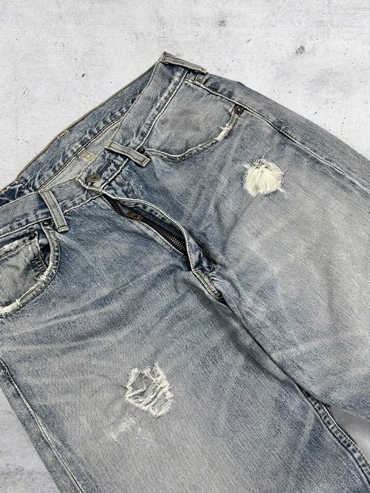 Levi's Vintage Clothing VINTAGE 503 LEVIS USA DESIGNER 90S OLD DISTRESSED OG DENIM Size US 31 - 8 Thumbnail