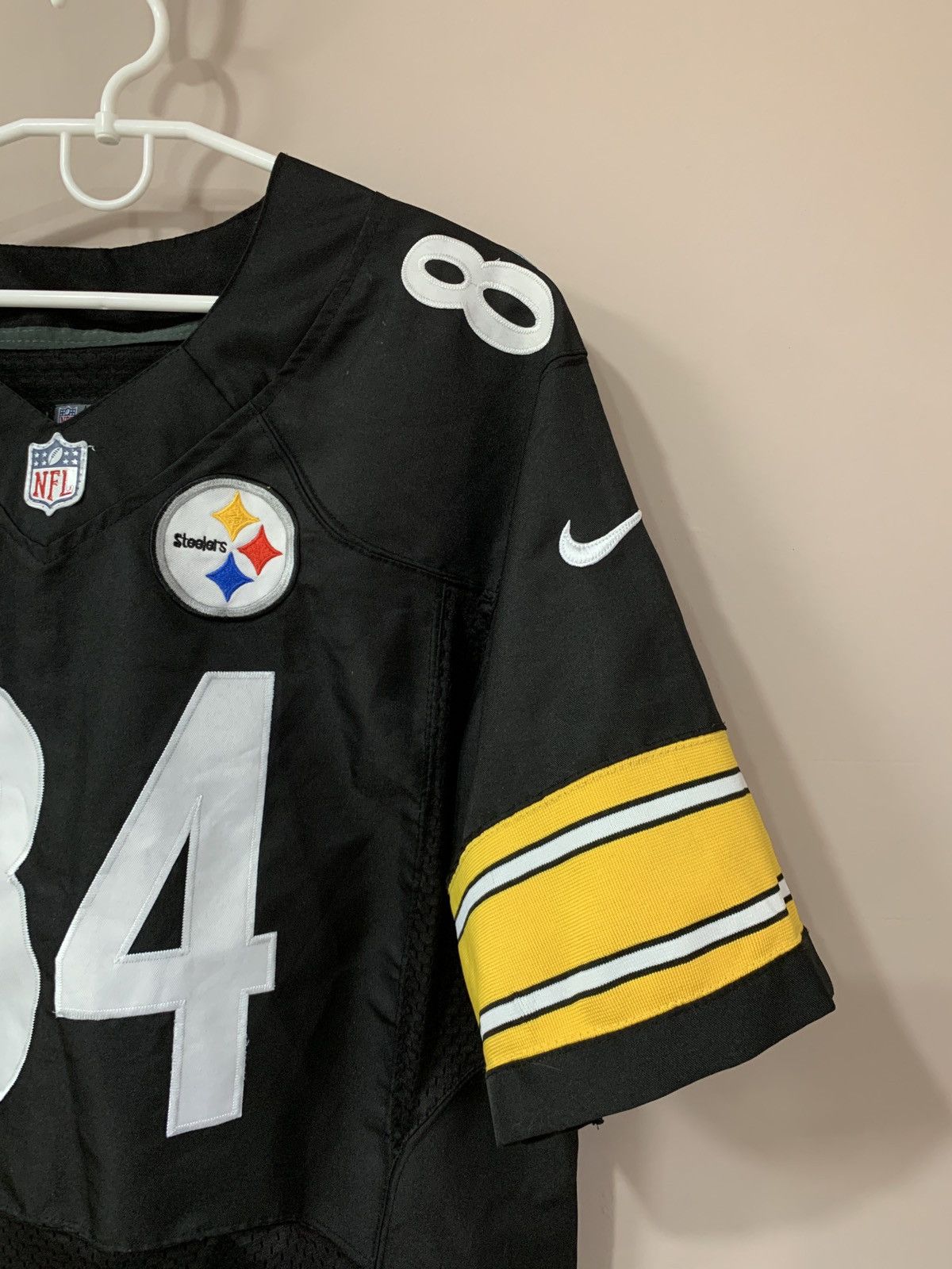 Nike Pittsburgh Steelers Football Jersey NFL Nike Shirt BROWN #84 Size US M / EU 48-50 / 2 - 4 Thumbnail