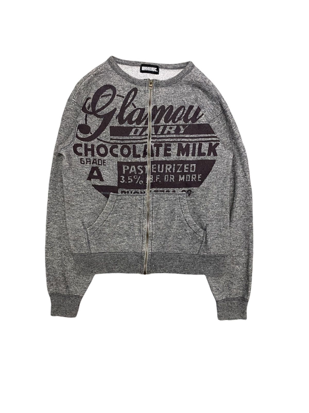 Hysteric Glamour 1990s Hysteric Wool blend Zipper rare chocolate milk Size US M / EU 48-50 / 2 - 1 Thumbnail