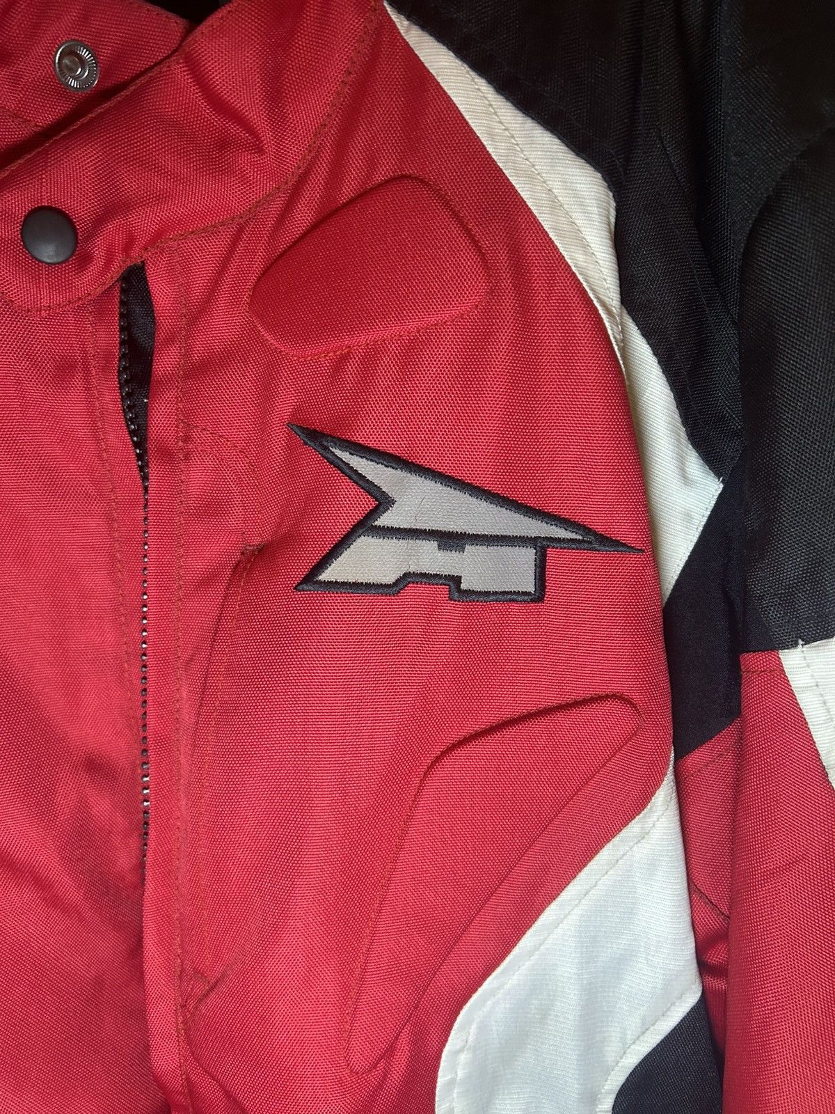 Vintage Vintage AXO designed in Italy padded motorcycle jacket Size US XL / EU 56 / 4 - 4 Thumbnail