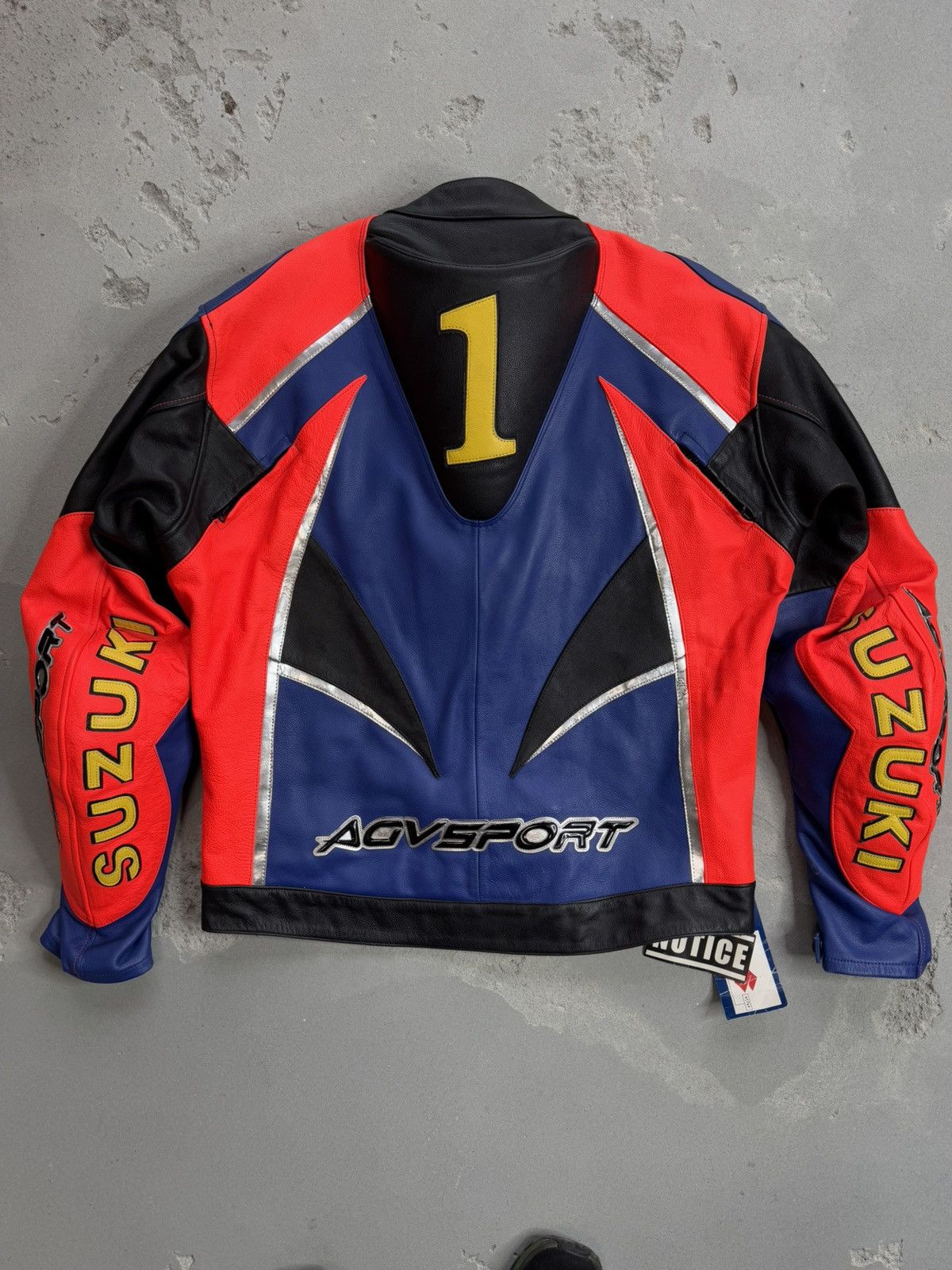 Vintage Vintage Suzuki Leather Moto Racing Jacket Size US M / EU 48-50 / 2 - 4 Thumbnail
