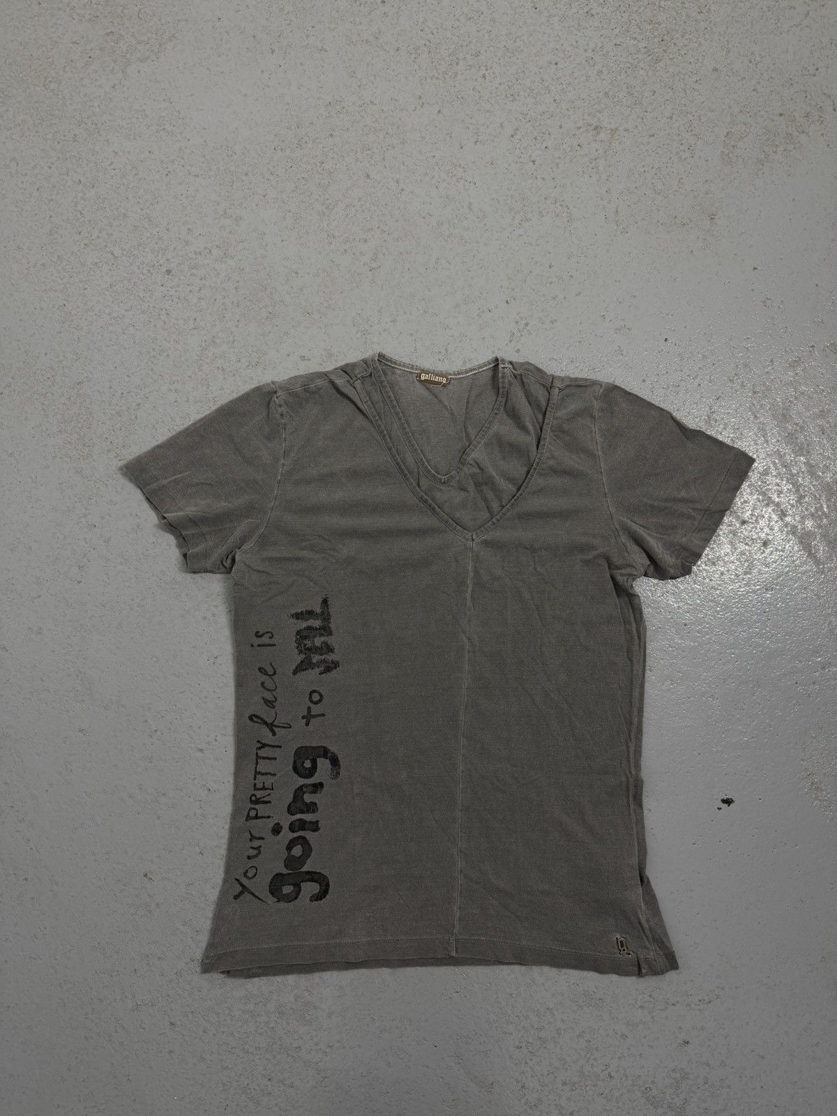 John Galliano John Galliano YourPrettyFaceIsGoingToJal 2011 Accident Tee Size US M / EU 48-50 / 2 - 1 Thumbnail