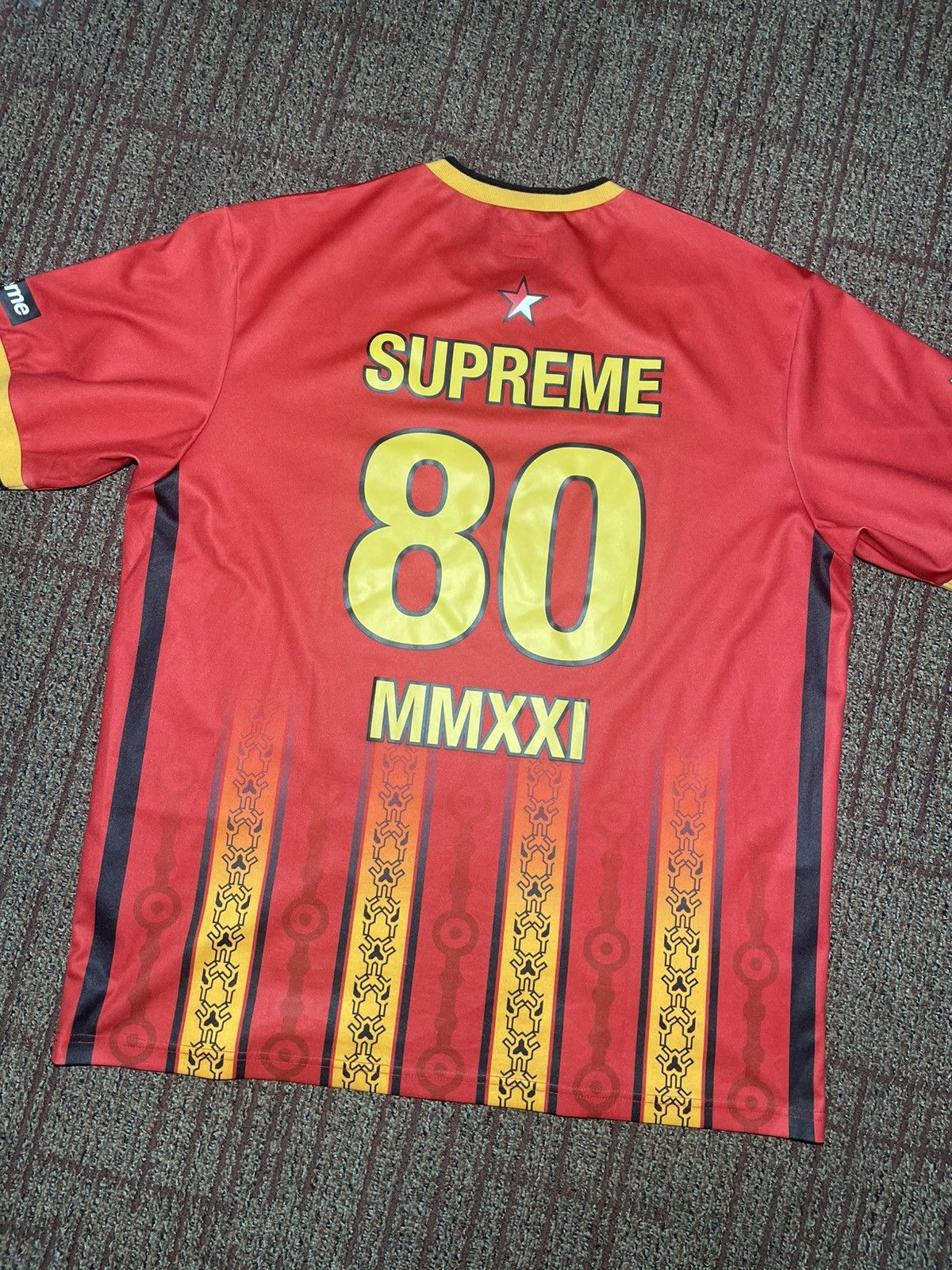 Supreme Supreme Arabic Logo Soccer Jersey (X-Large) Size US XL / EU 56 / 4 - 3 Thumbnail