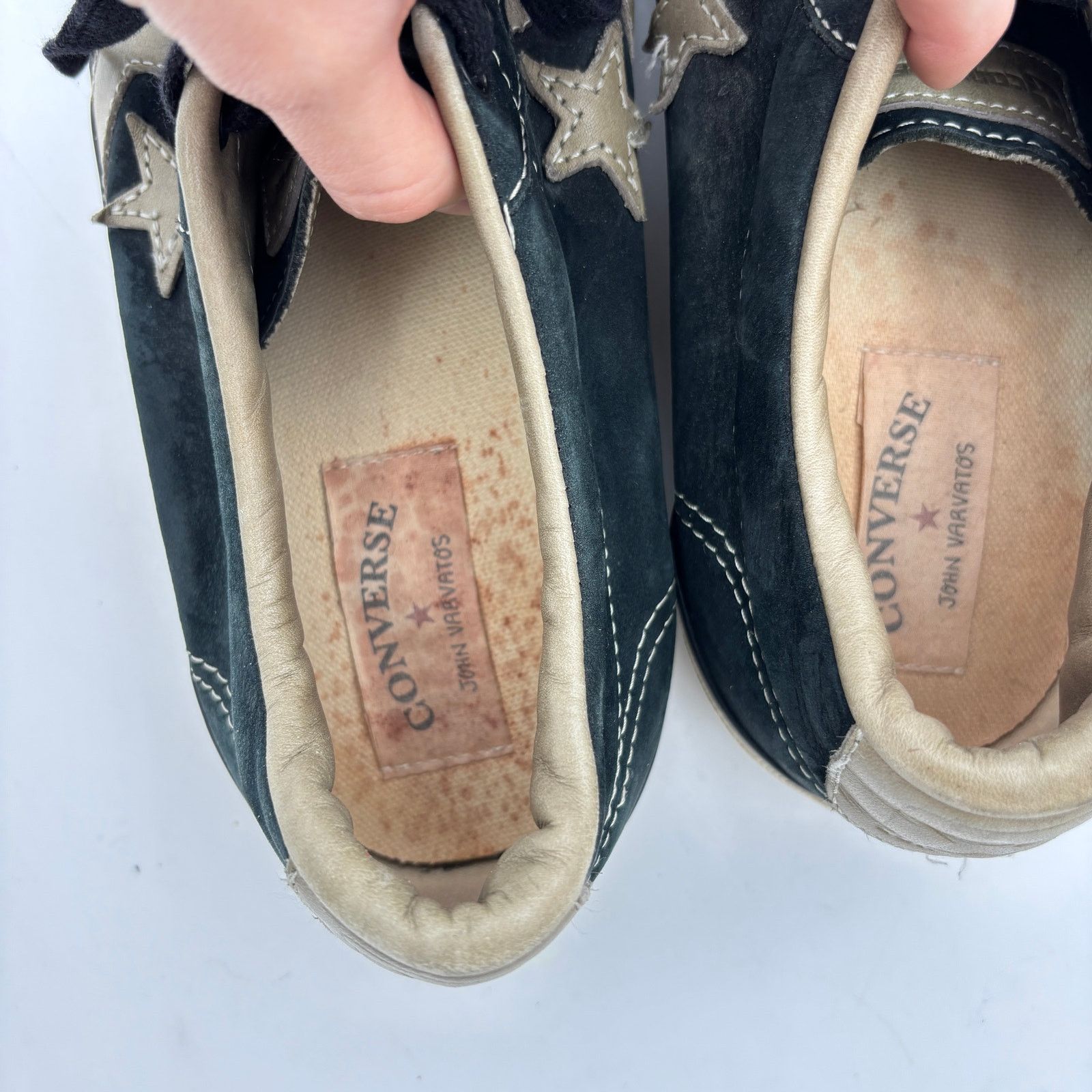 Converse × John Varvatos Converse John Varvatos Star Player Leather Low Sneakers 11.5 Size US 11.5 / EU 44-45 - 11 Thumbnail