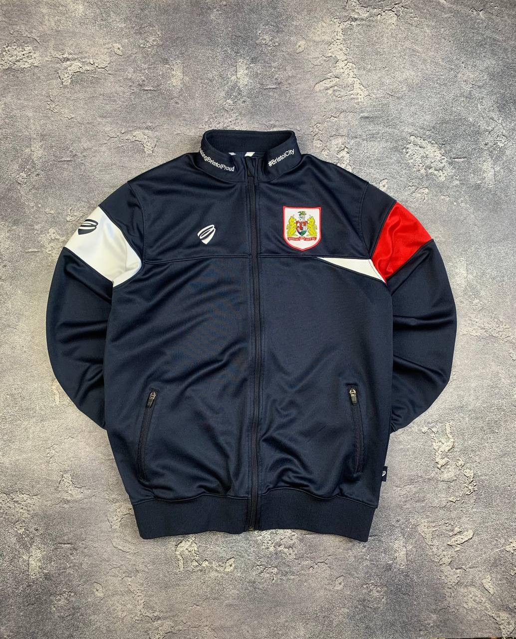 Bristol Studios Bristol City FC Full Zip Track Jacket Dark Blue Size US L / EU 52-54 / 3 - 1 Thumbnail