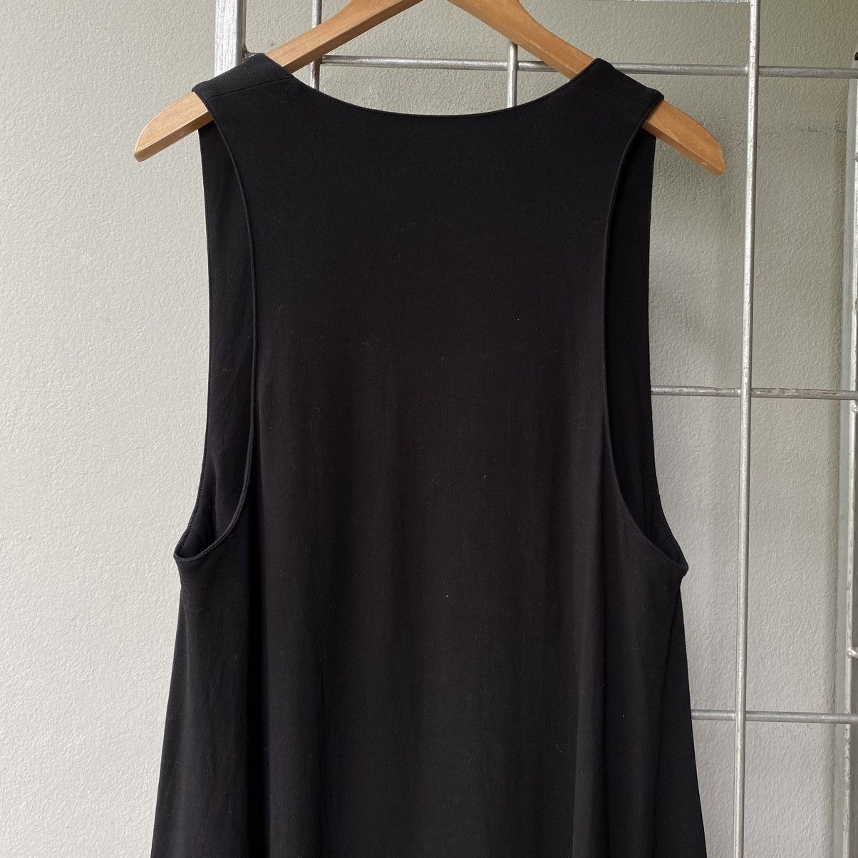 Yohji Yamamoto Yohji yamamoto Black Sleeveless Maxi Dress Size M / US 6-8 / IT 42-44 - 6 Thumbnail