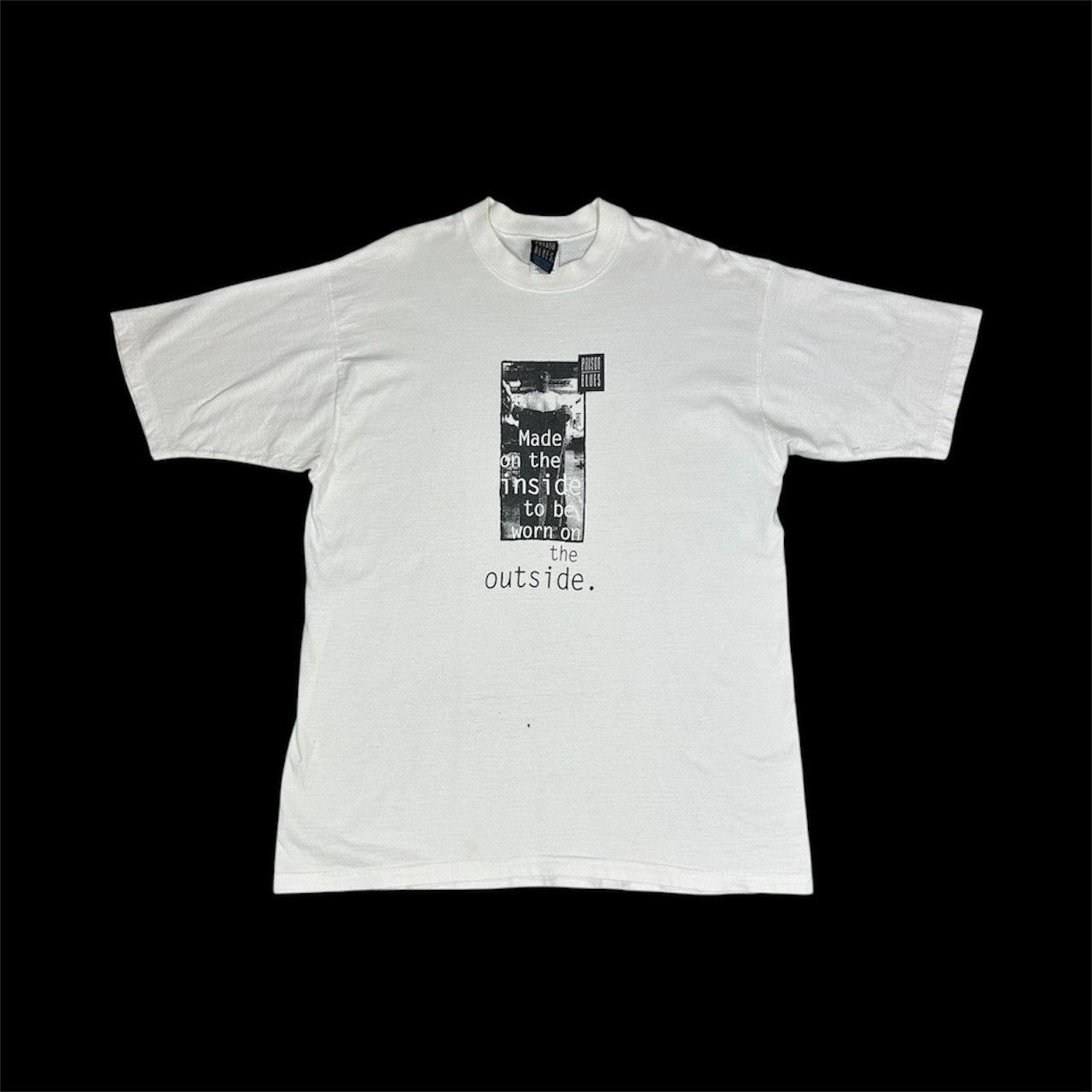 Vintage Vintage 90’s Prison Blues Denim Photo Tee Size US L / EU 52-54 / 3 - 1 Thumbnail
