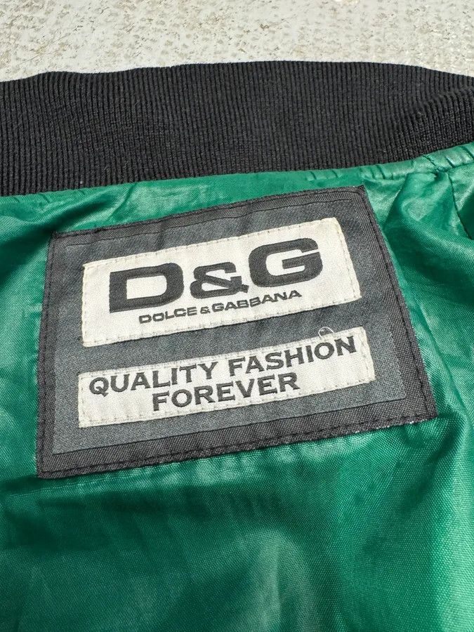 Dolce & Gabbana AW2007 Dolce & Gabbana Black Nylon Bomber Jacket Size US M / EU 48-50 / 2 - 7 Thumbnail
