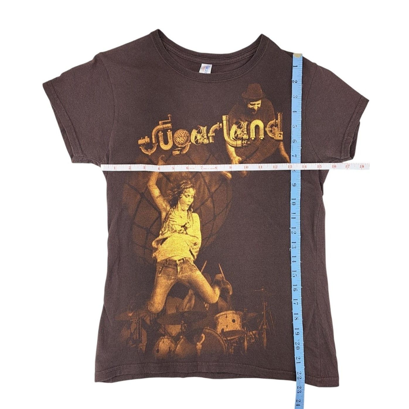 Gildan Sugarland Tour T-Shirt Incredible Machine Women Size Medium Size M / US 6-8 / IT 42-44 - 6 Thumbnail