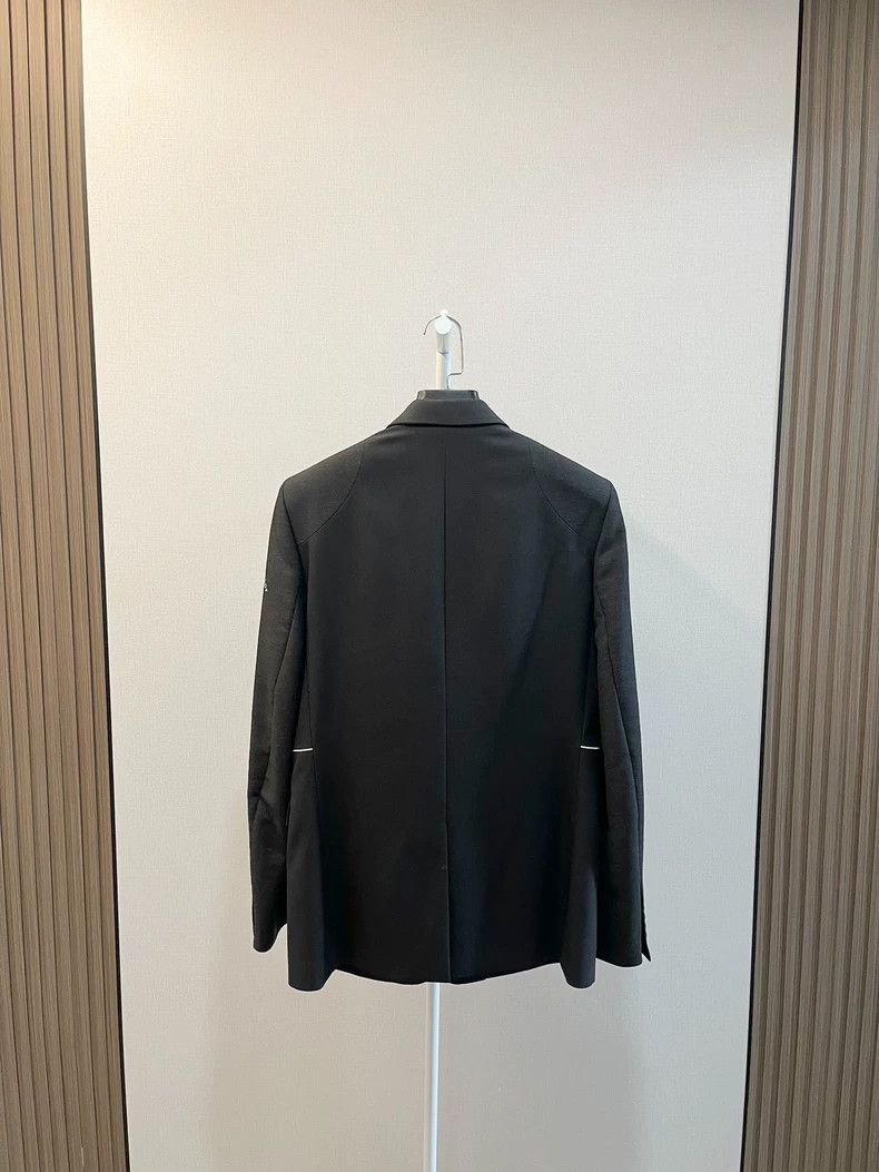 Dior Dior Black Side Logo Suit 2502-Nextarrow Size 48R - 2 Thumbnail
