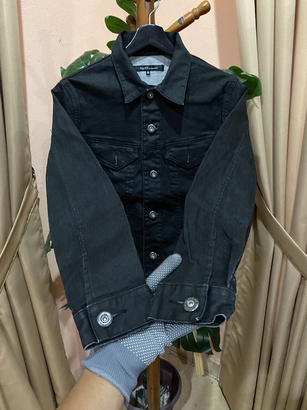 Vanquish BLACK BY VANQUISH DENIM JACKET Size S / US 4 / IT 40 - 5 Thumbnail
